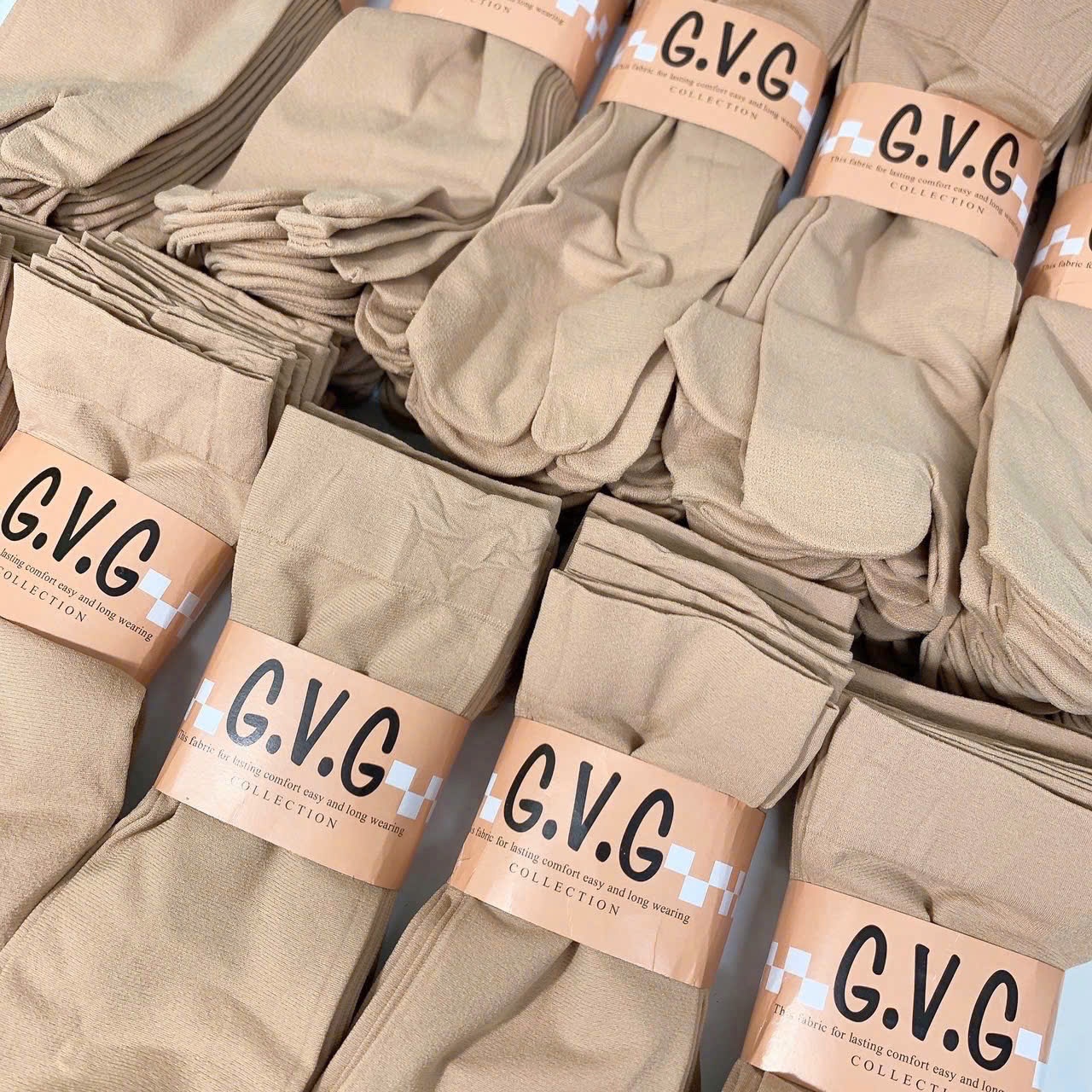 [300] Set 10 Đôi Tất Da GVG