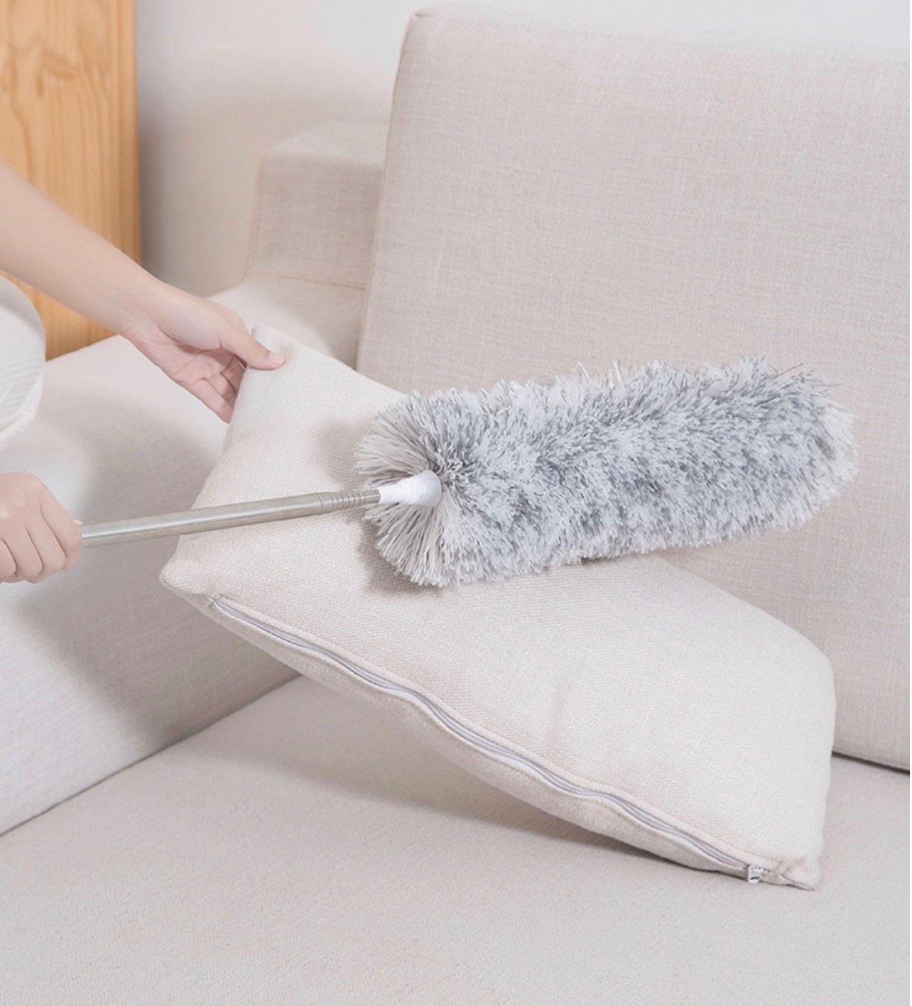 [100] Chổi Quét Trần Uốn Dẻo 2m8 (218g)