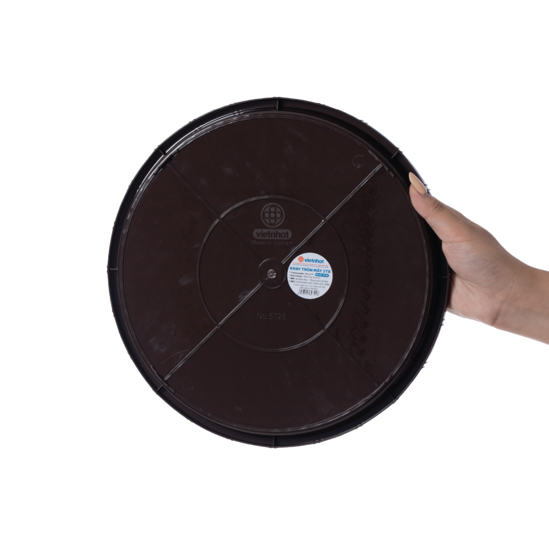 [30] Khay tròn mây 4T2 5728 (42cm)