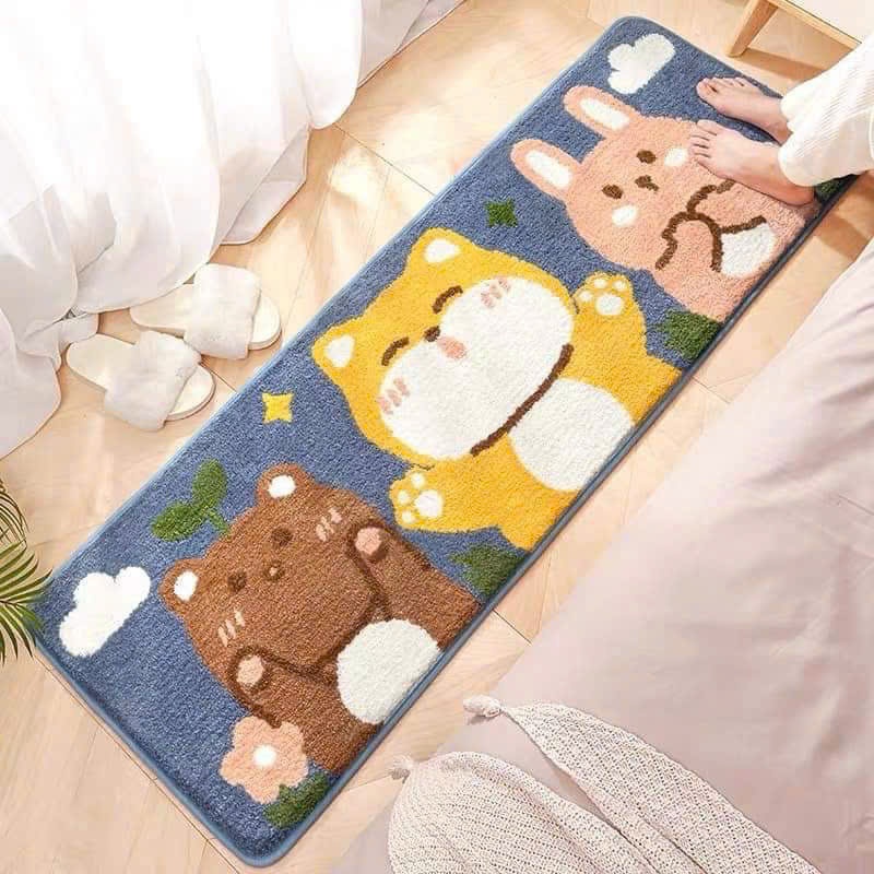 [100] Thảm Trải Sàn Phòng Ngủ 50x120cm