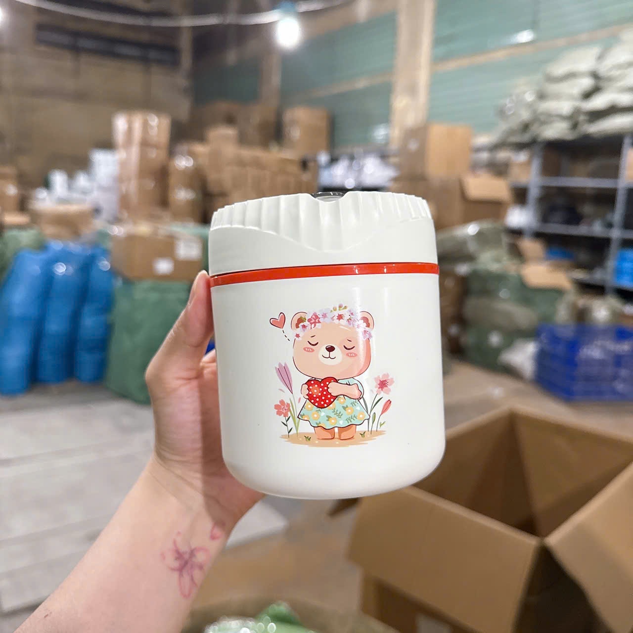 [48] Ca Ủ Cháo SOUP CUP Gấu 530ml NEW