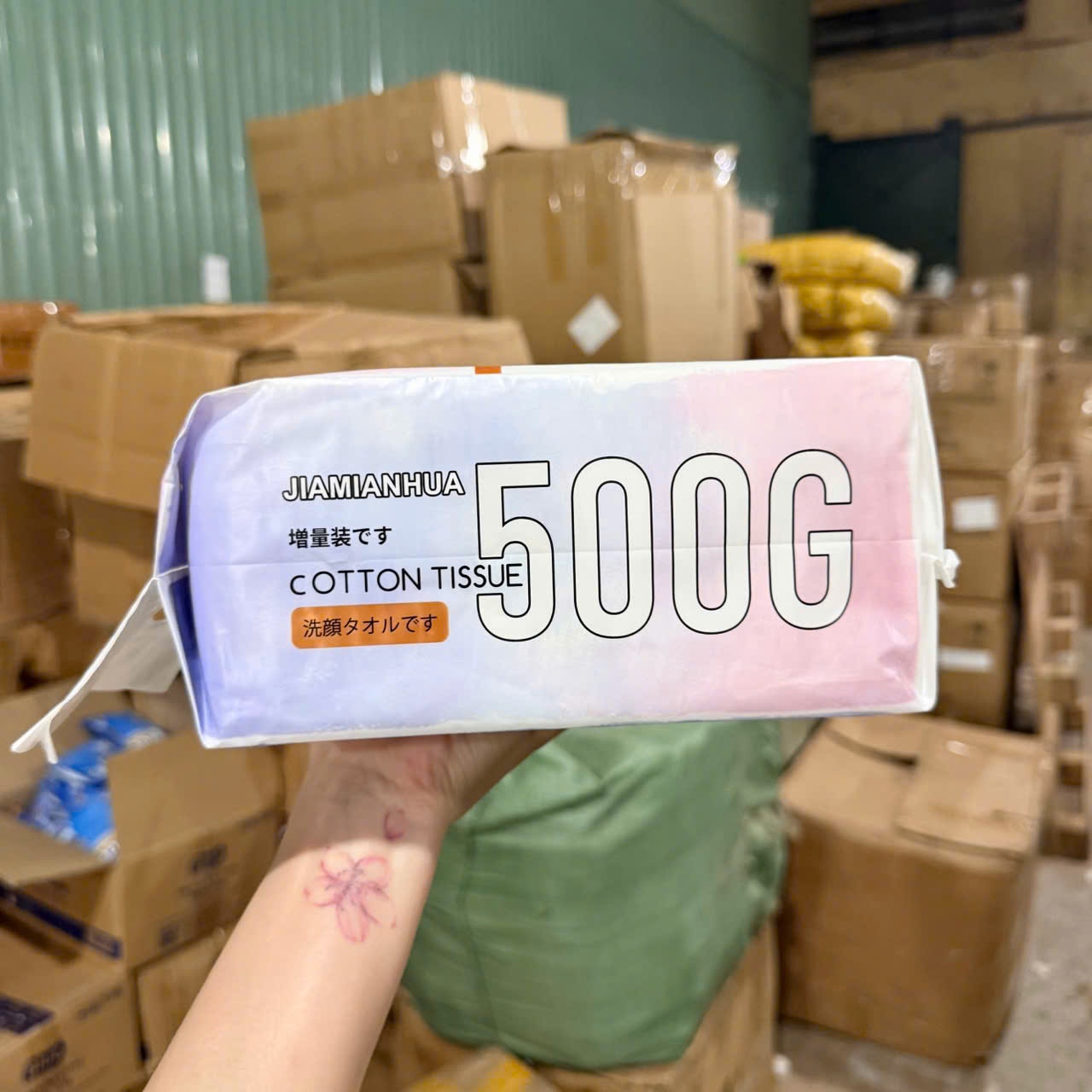 [54] Khăn Rút Cotton Treo Tường 150 Miếng