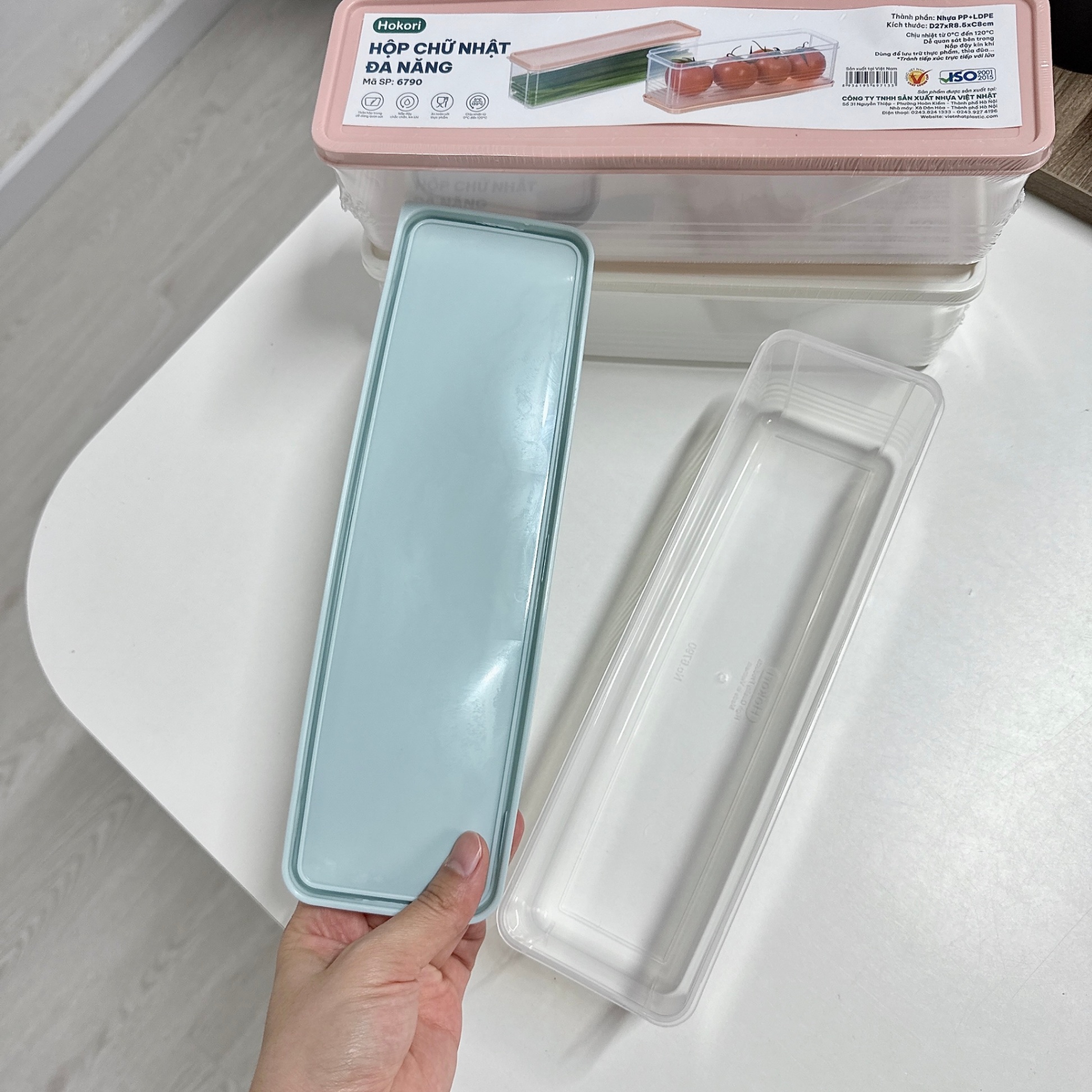 [40] Hộp Chữ Nhật Đa Năng Hokori 6790