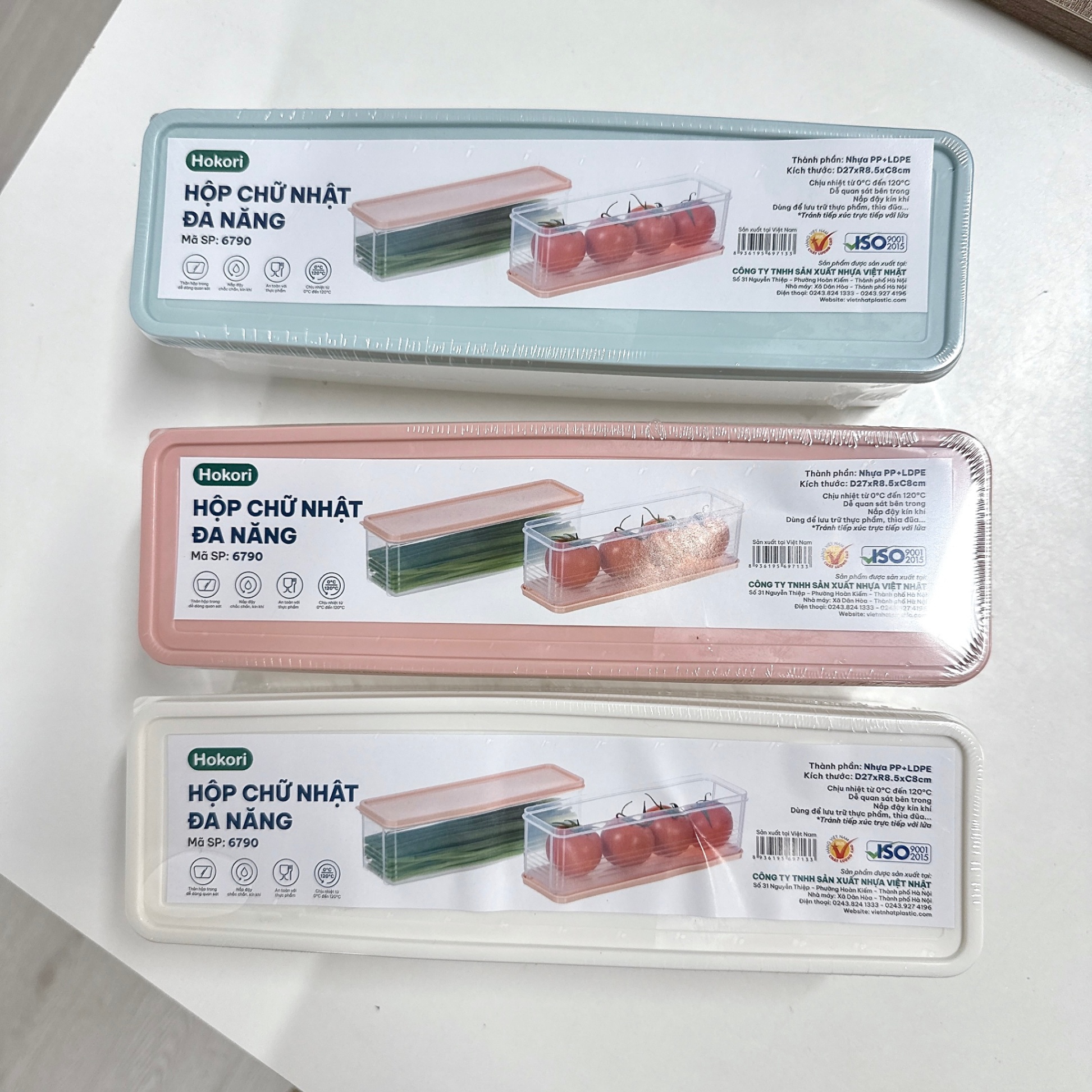 [40] Hộp Chữ Nhật Đa Năng Hokori 6790