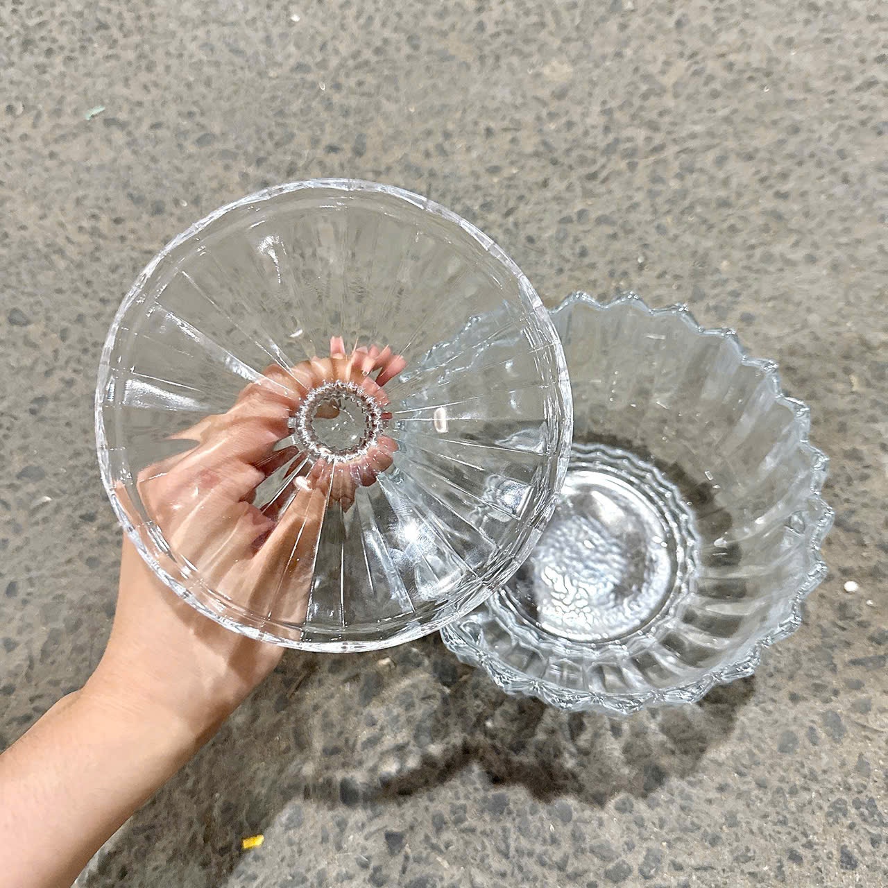 [18] Hũ Mứt Size Đại 16cm Trắng CB3155B