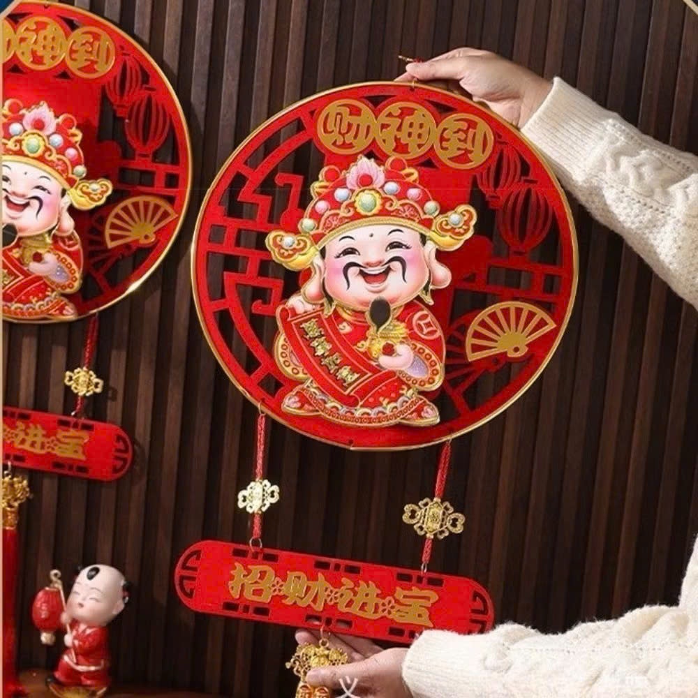 [100] Treo TẾT Thần Tài Lắc Lư
