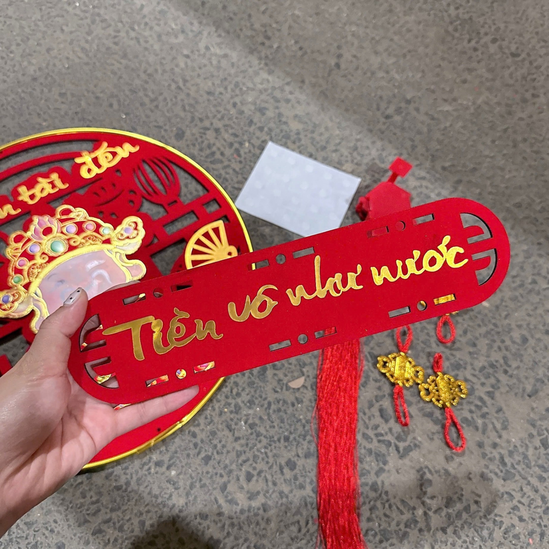 [100] Treo TẾT Thần Tài Lắc Lư