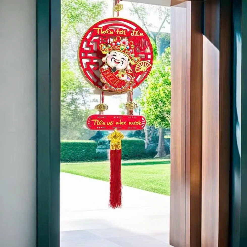 [100] Treo TẾT Thần Tài Lắc Lư