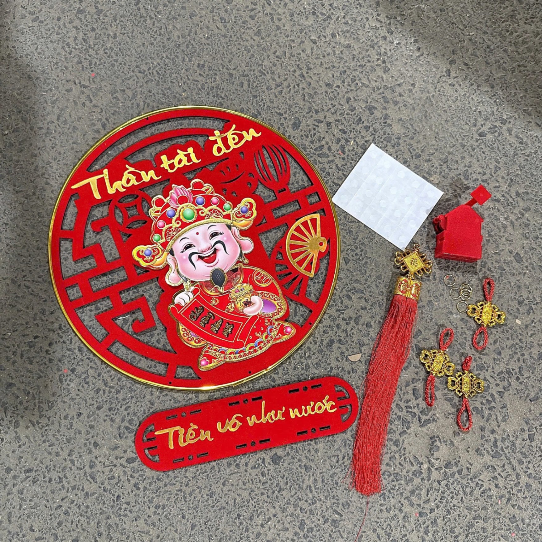 [100] Treo TẾT Thần Tài Lắc Lư