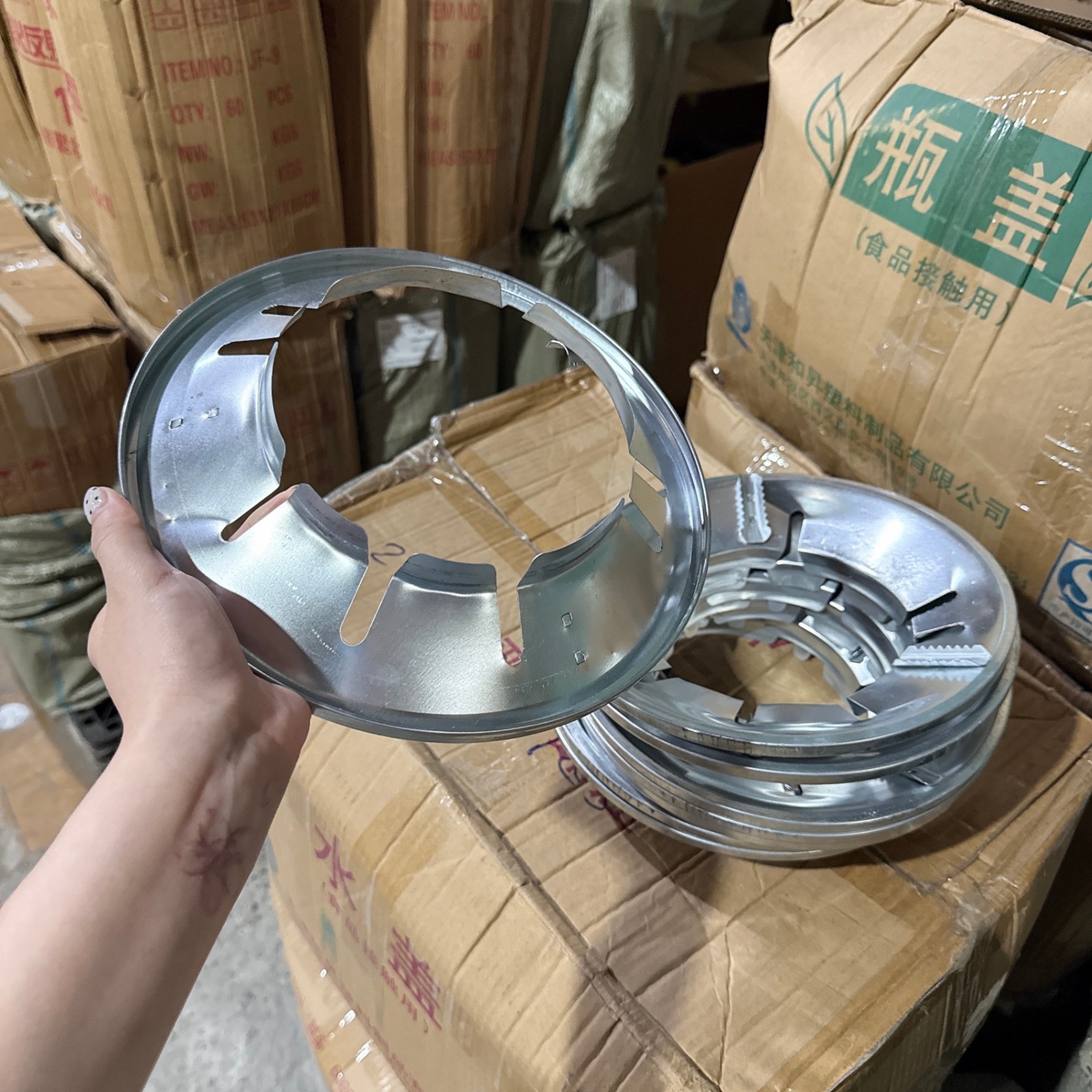 [100] Kiềng Chắn Gió Bếp Gas TRƠN