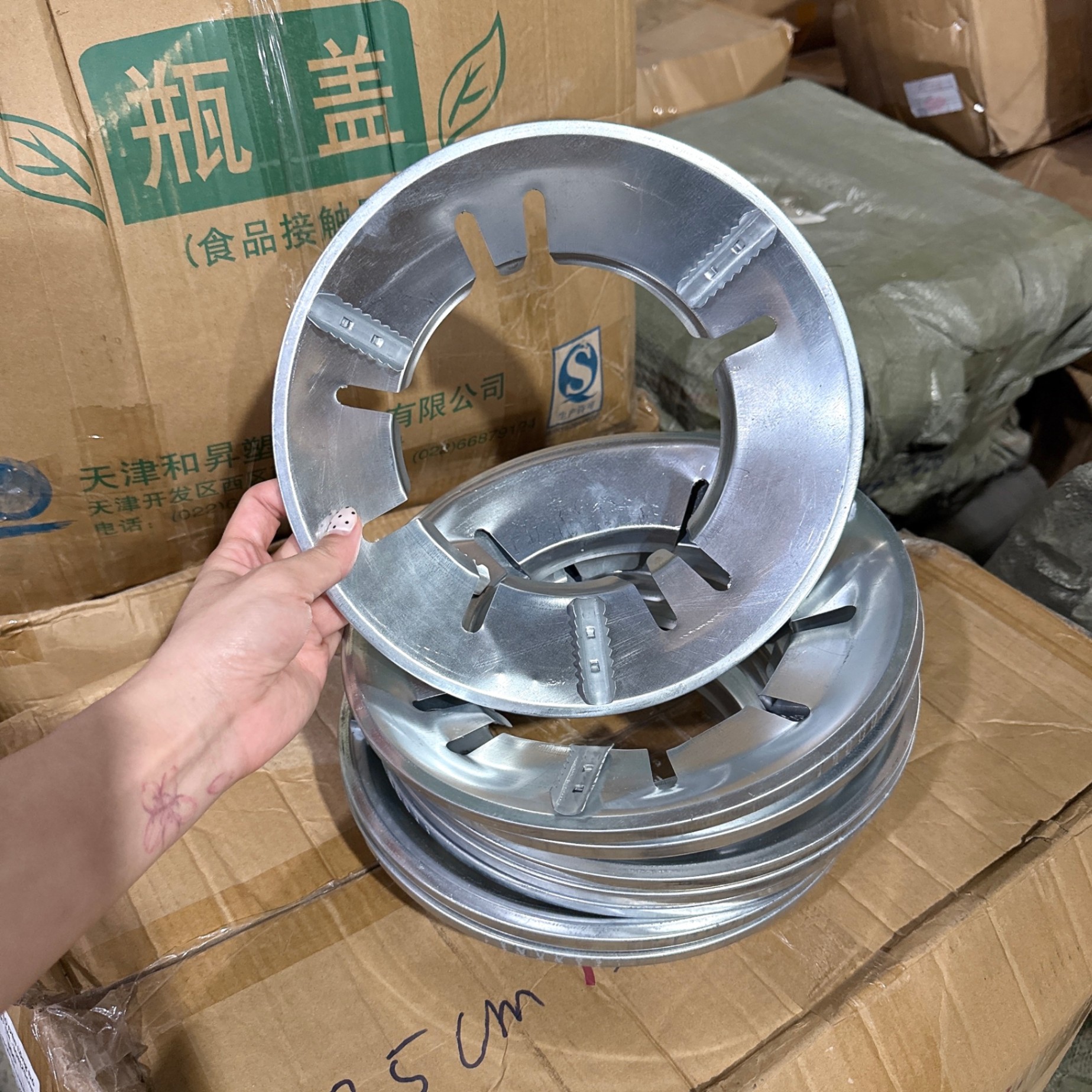 [100] Kiềng Chắn Gió Bếp Gas TRƠN