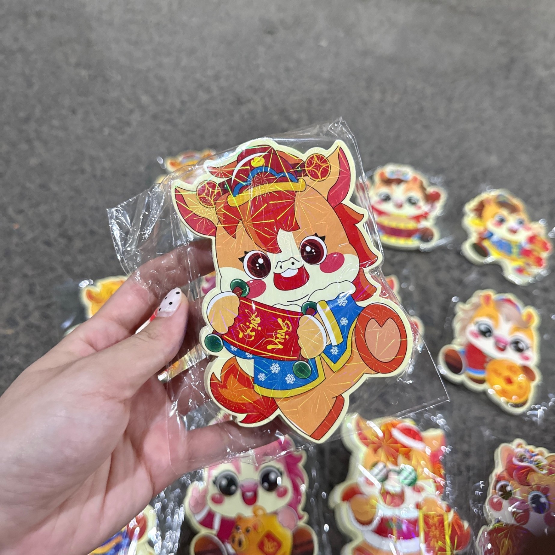 [900] Bao Lì xì Chibi 2026 10cm (Loại 1)