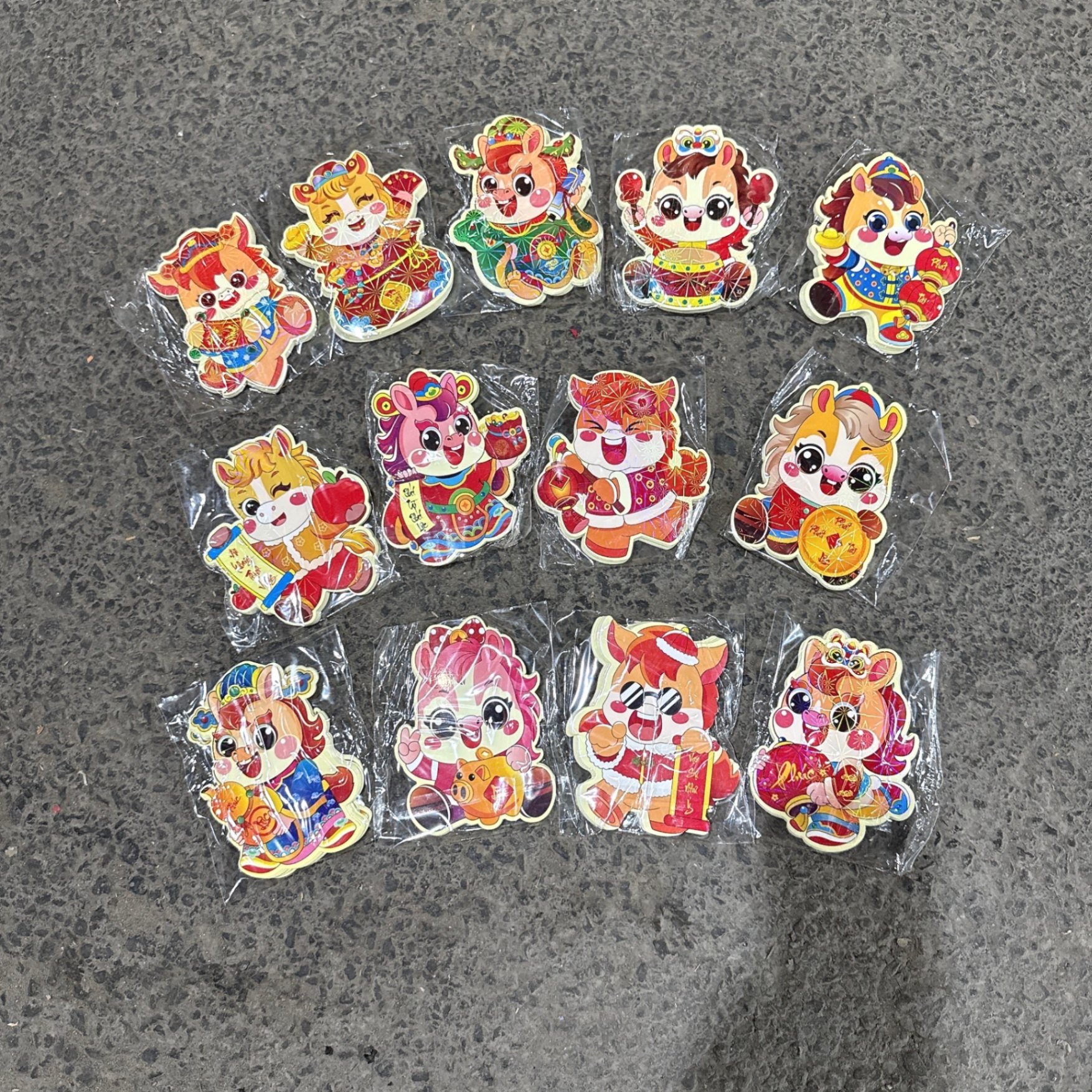 [900] Bao Lì xì Chibi 2026 10cm (Loại 1)
