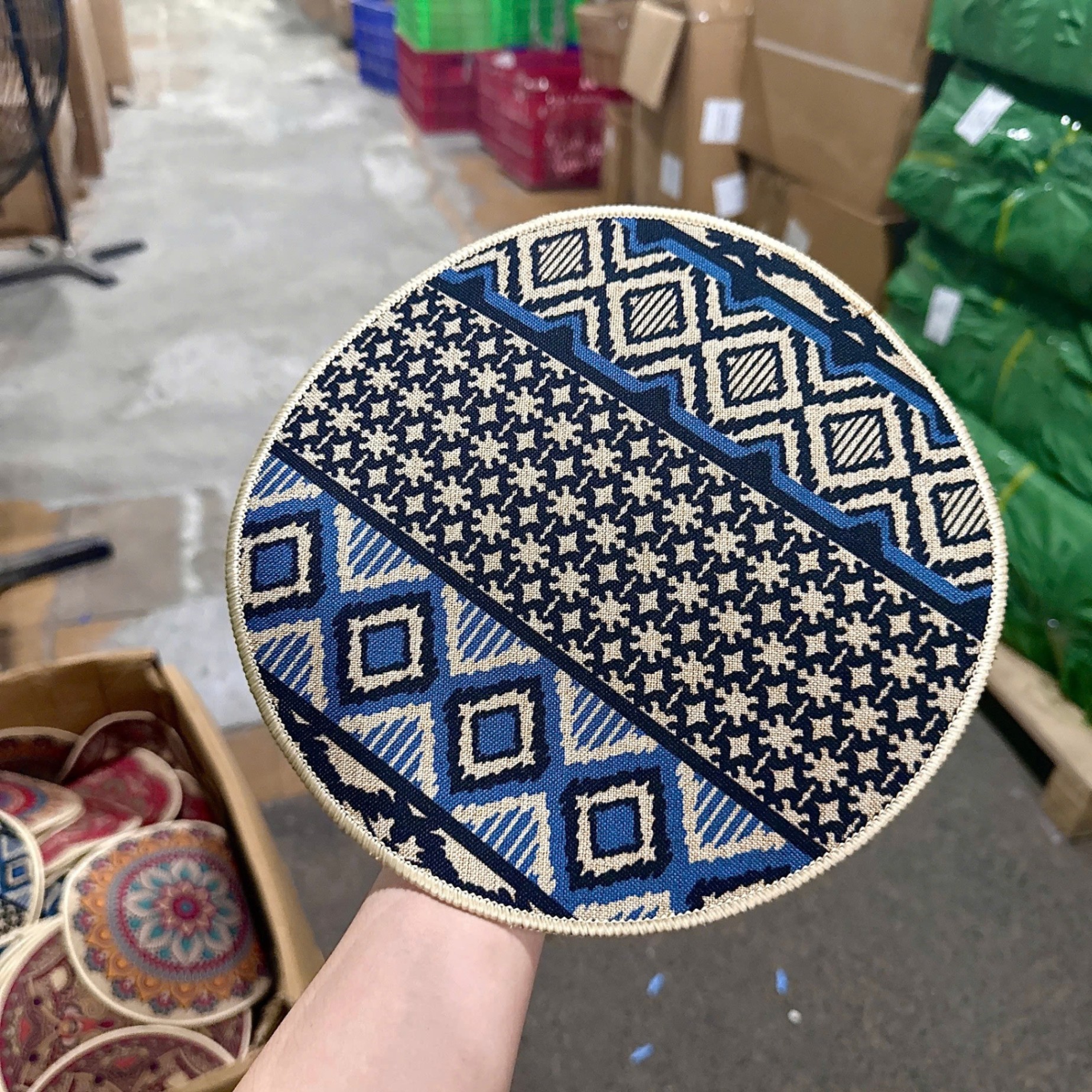 [600] Lót Nồi Thổ Cẩm 25cm