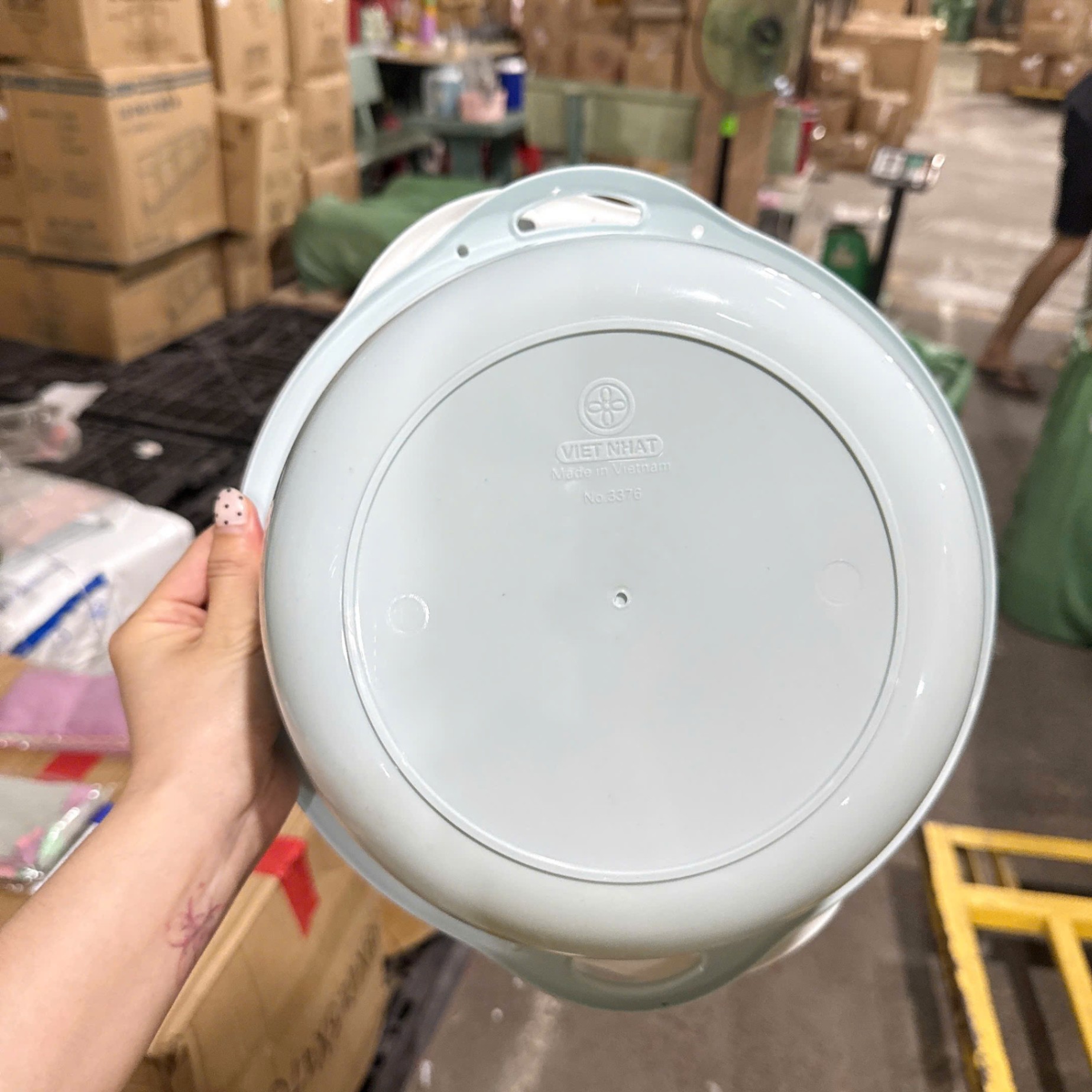 [10] Rổ Nắp Tròn To 3376