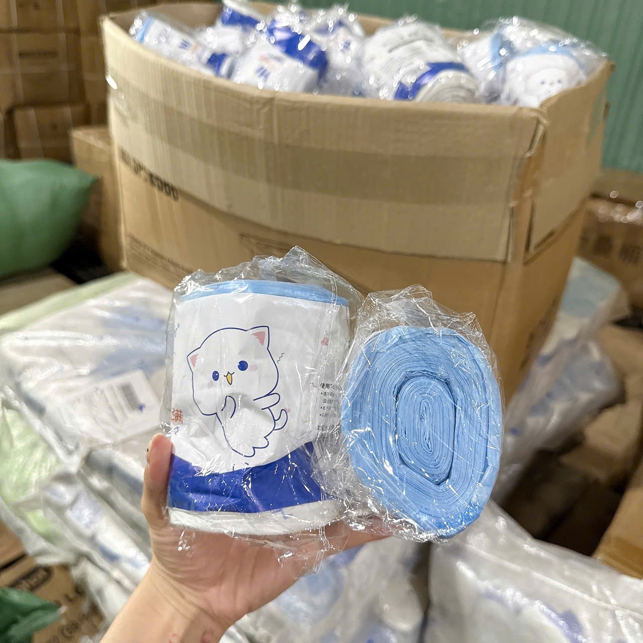[100] Túi Rác Quai Xách MINAIER NHẸ 145g