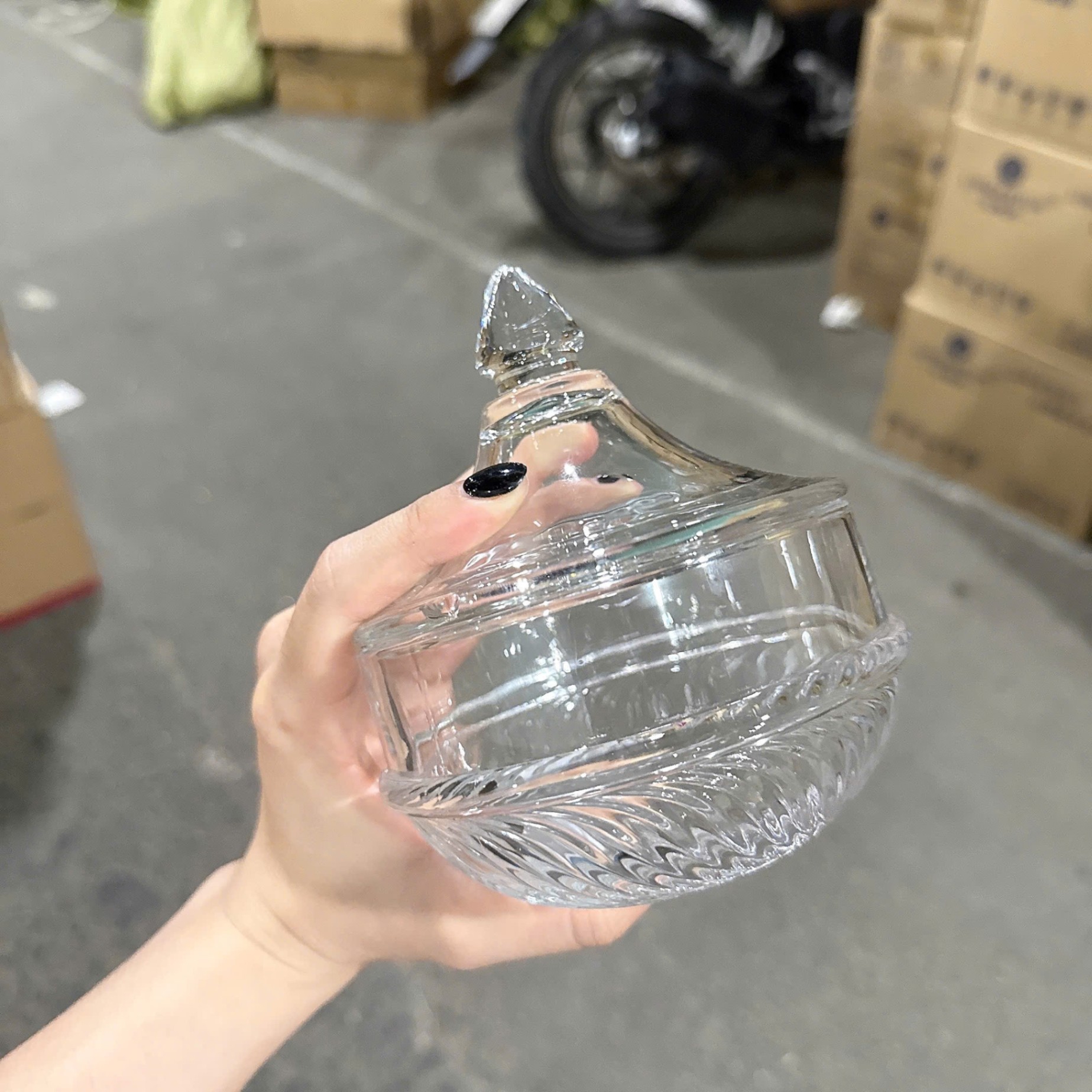 Hũ Mứt Chóp Nhọn TB057A