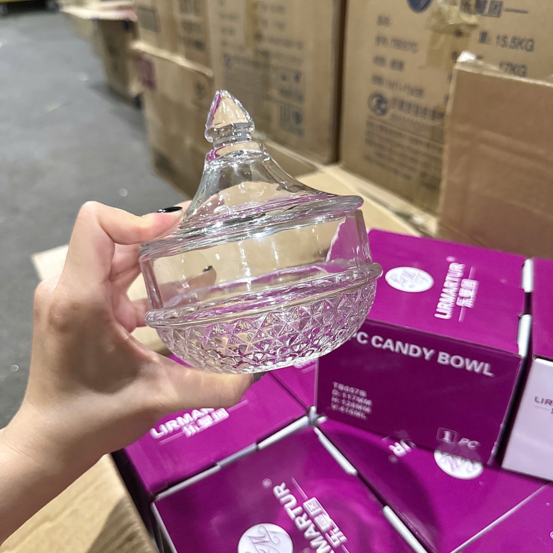 [36] Hũ Mứt Chóp Nhọn TB057B