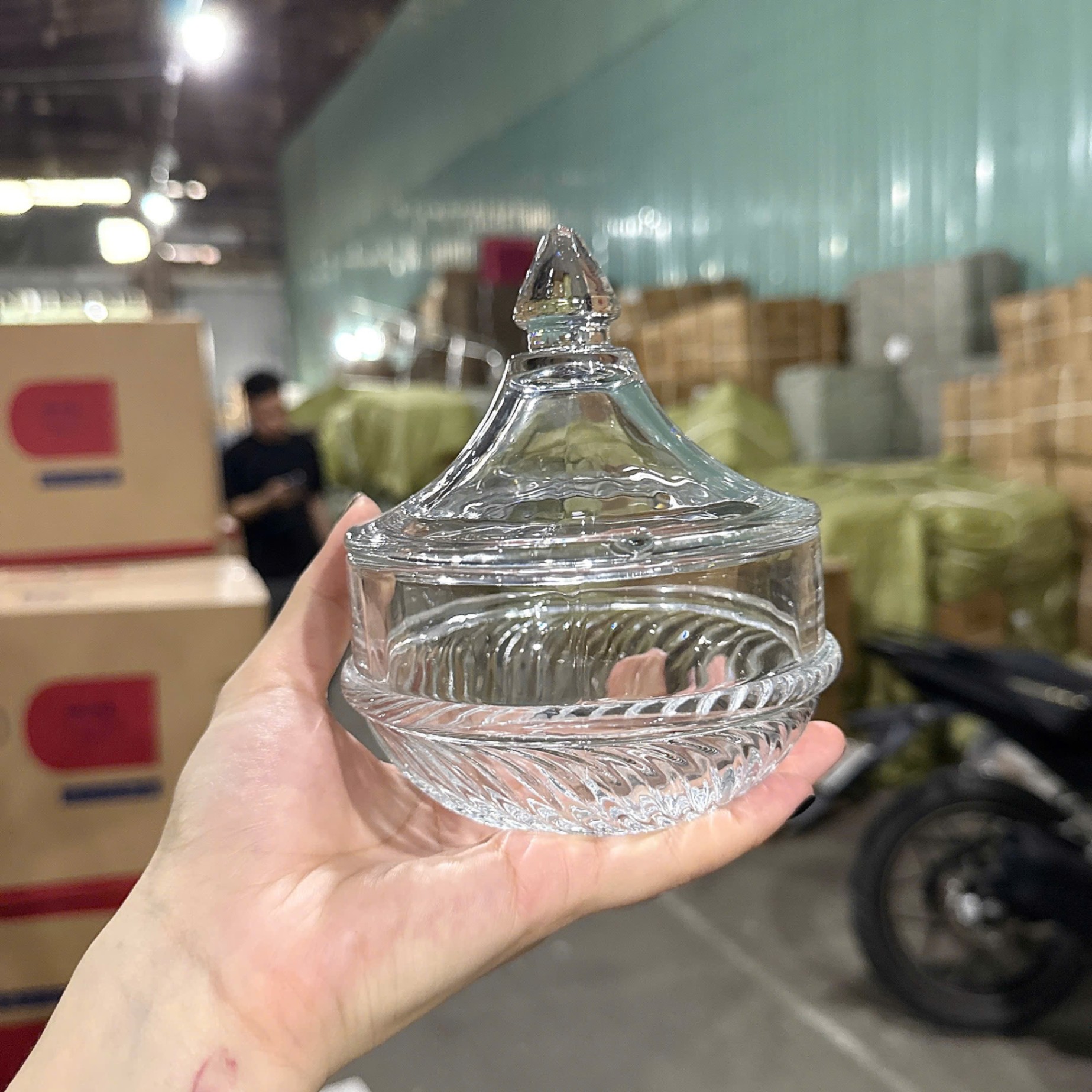 Hũ Mứt Chóp Nhọn TB057A