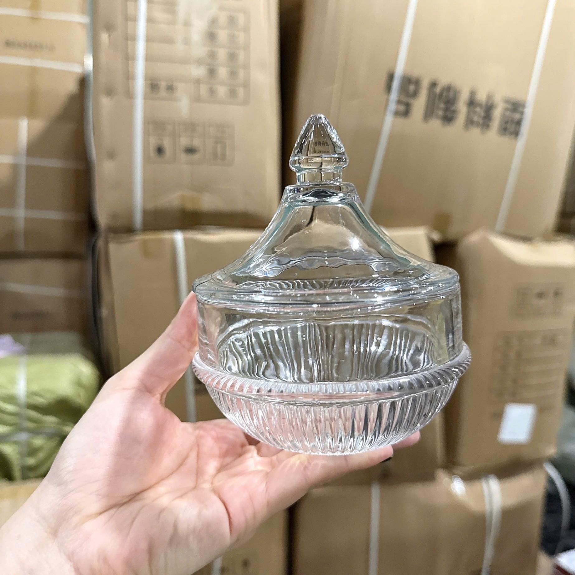 [36] Hũ Mứt Chóp Nhọn TB057C