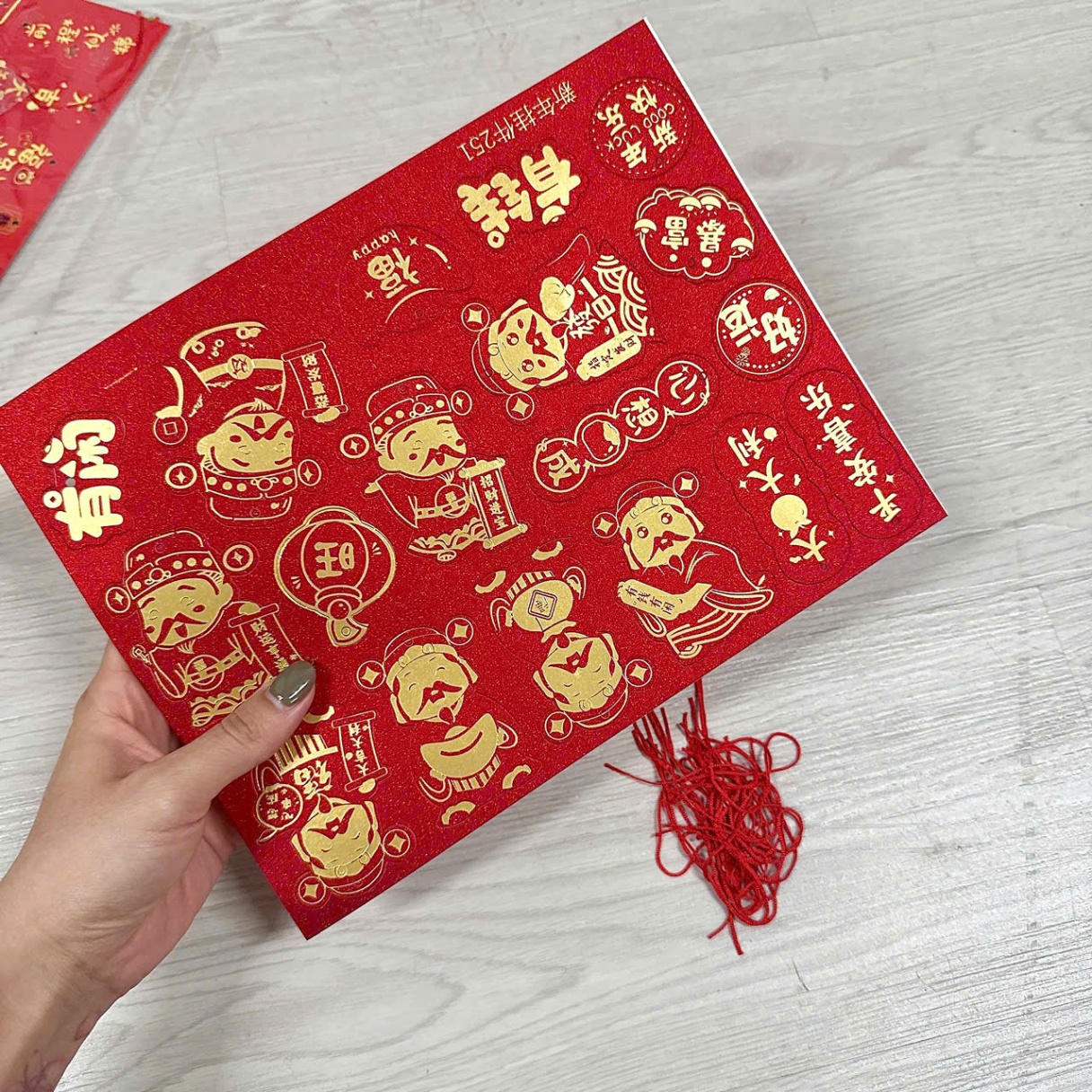[700] Set Treo Trang Trí Tết Thần Tài 18ct
