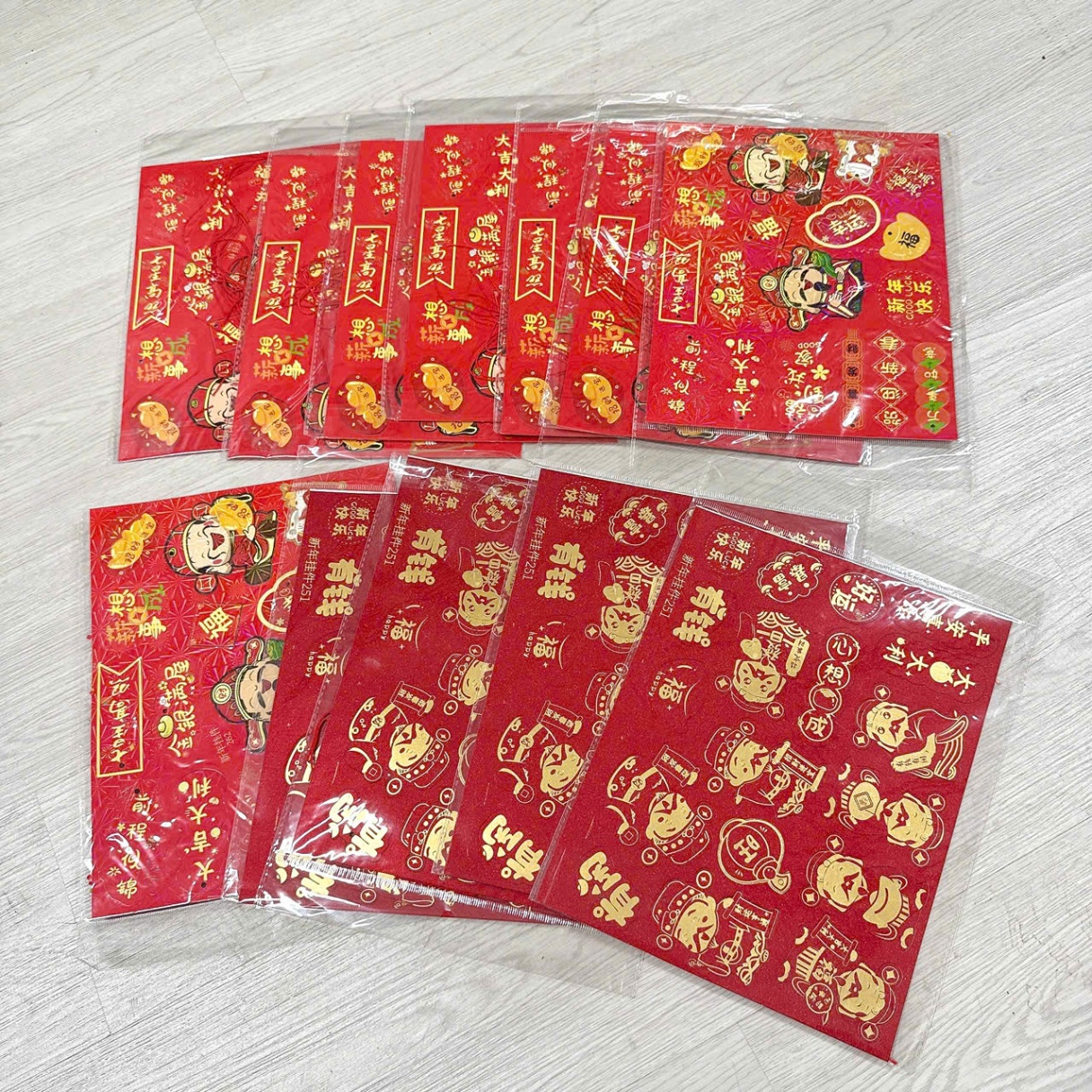 [700] Set Treo Trang Trí Tết Thần Tài 18ct