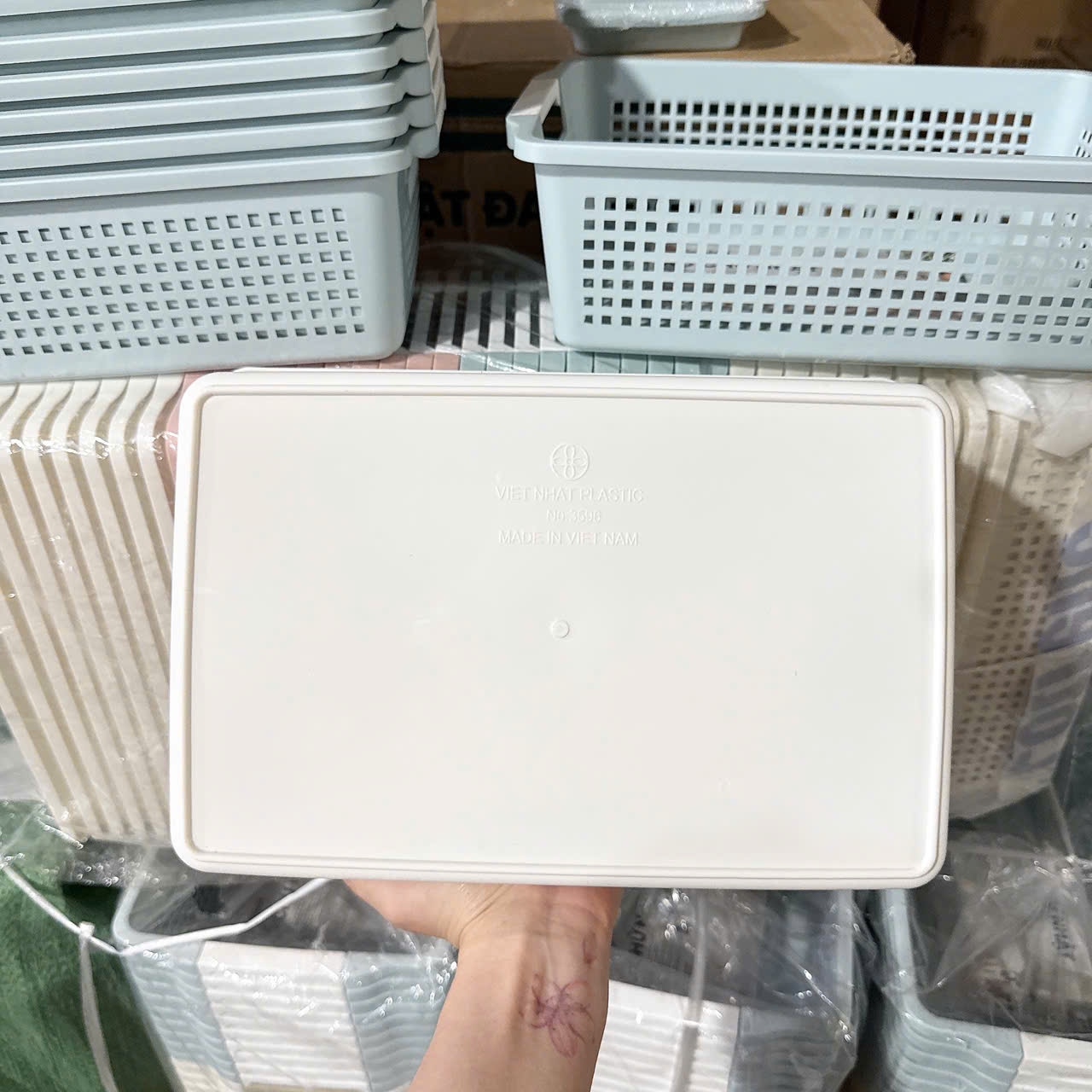 [50] Rổ Chữ Nhật 3596