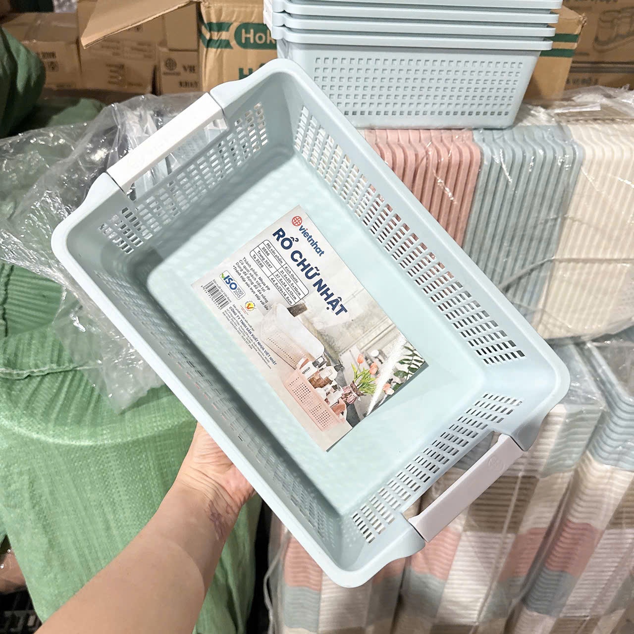 [50] Rổ Chữ Nhật 3596
