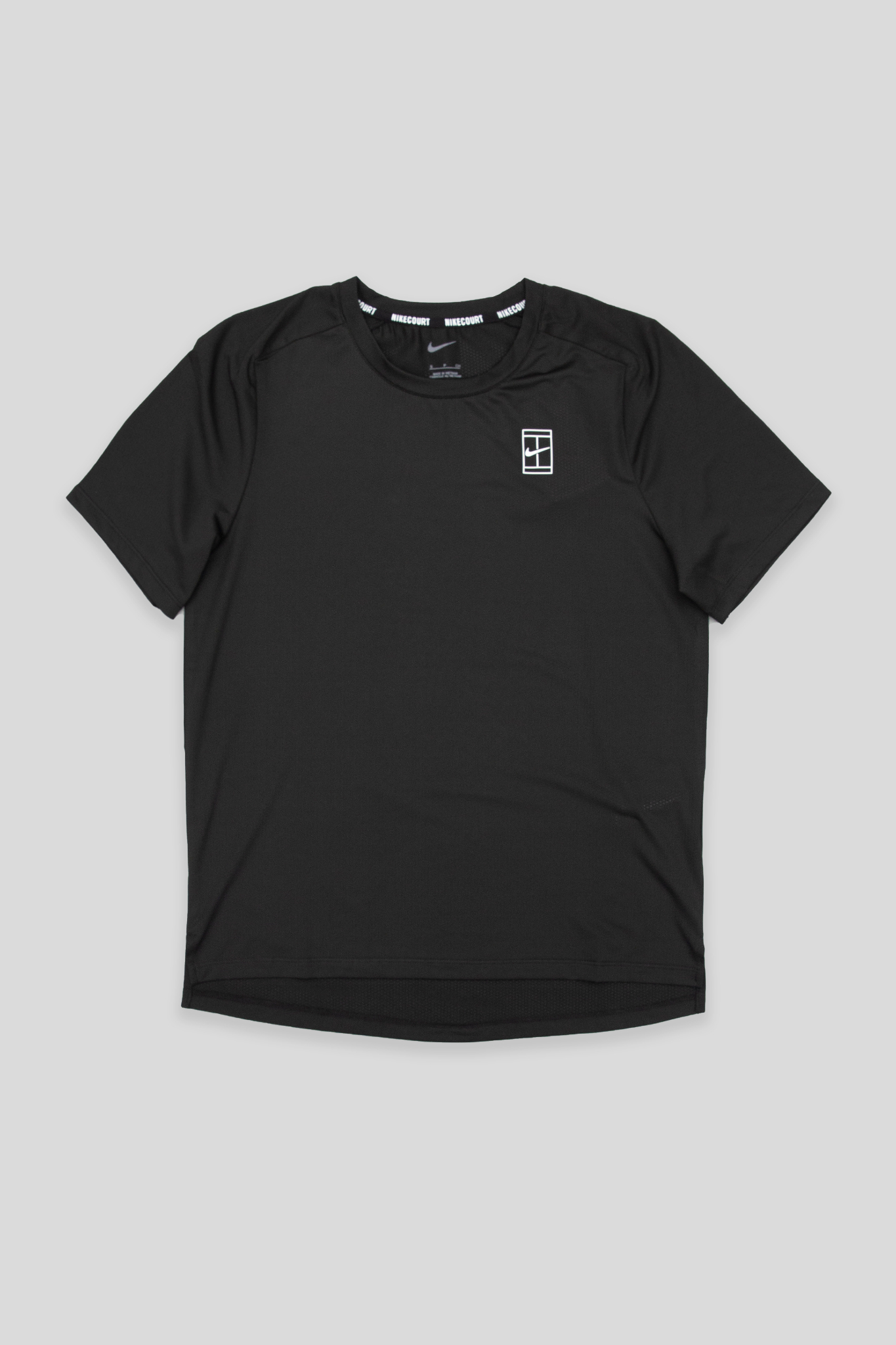 NIKE COURT ADVANTAGE MEN'S DRI-FIT TENNIS TOP BLACK - FZ6911-010