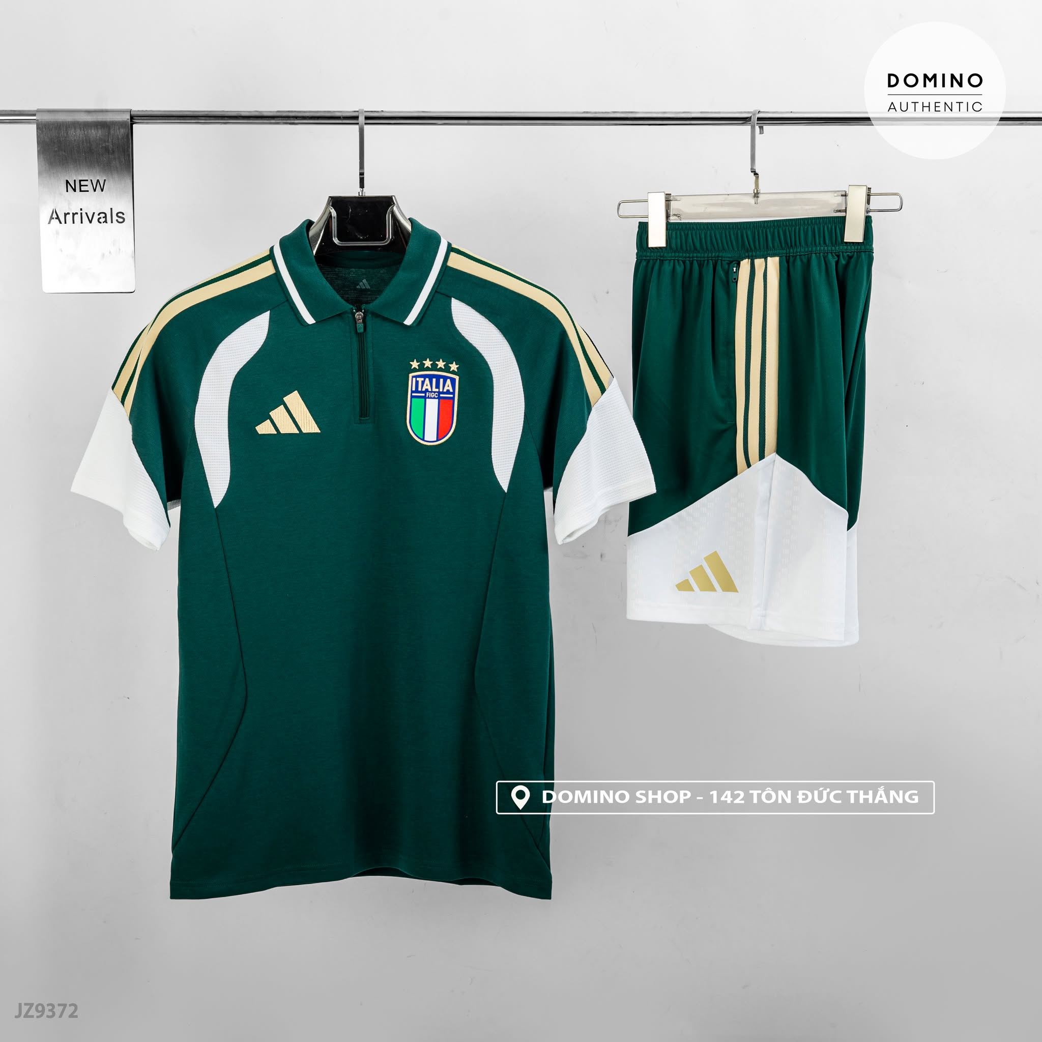 ADIDAS GREEN ITALY 26 TIRO POLO SHIRT – TÚI KHÓA - JZ9372 – JZ9376