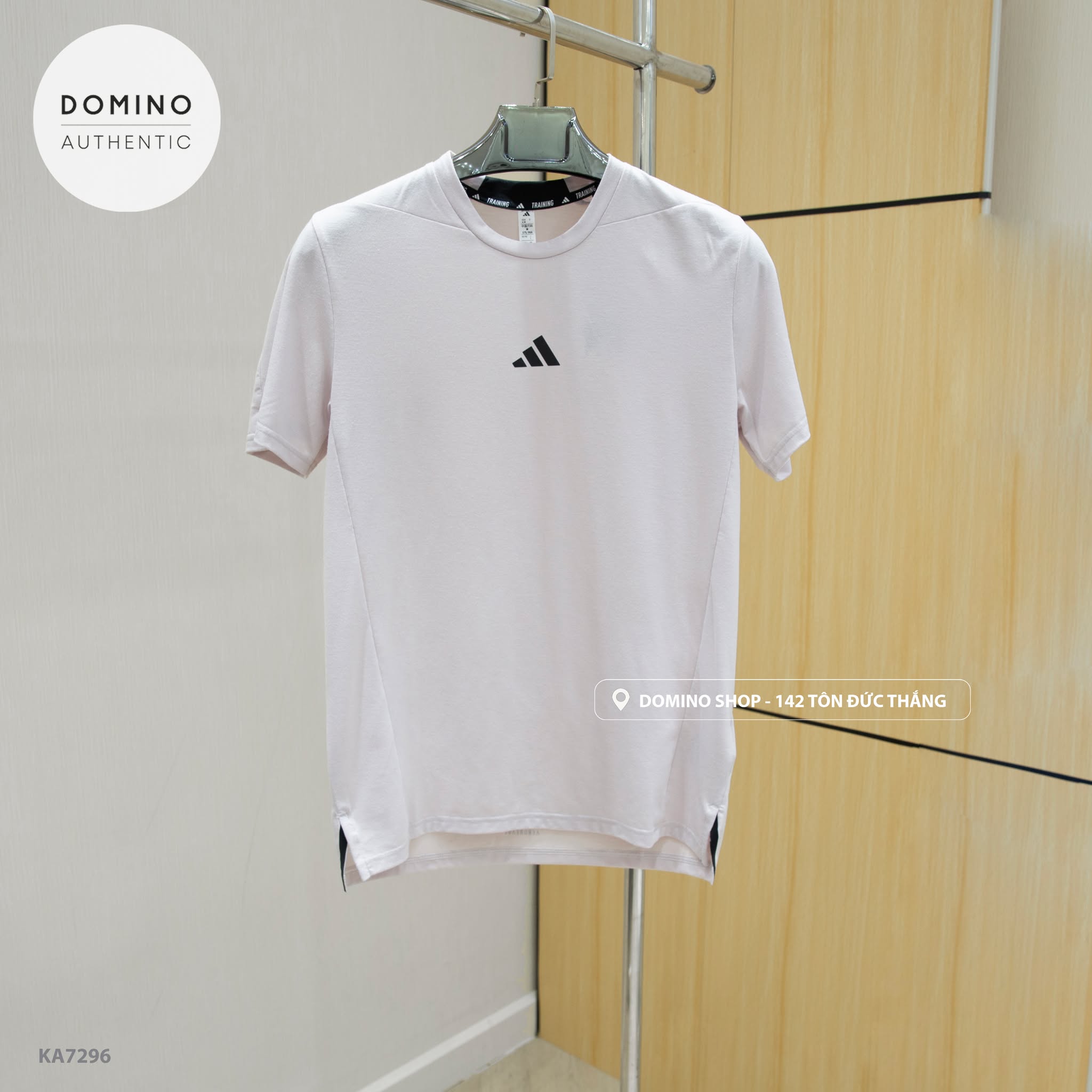 ADIDAS MEN'S DESIGNED FOR TRAINING T-SHIRT 'PURPLE' - KA7296