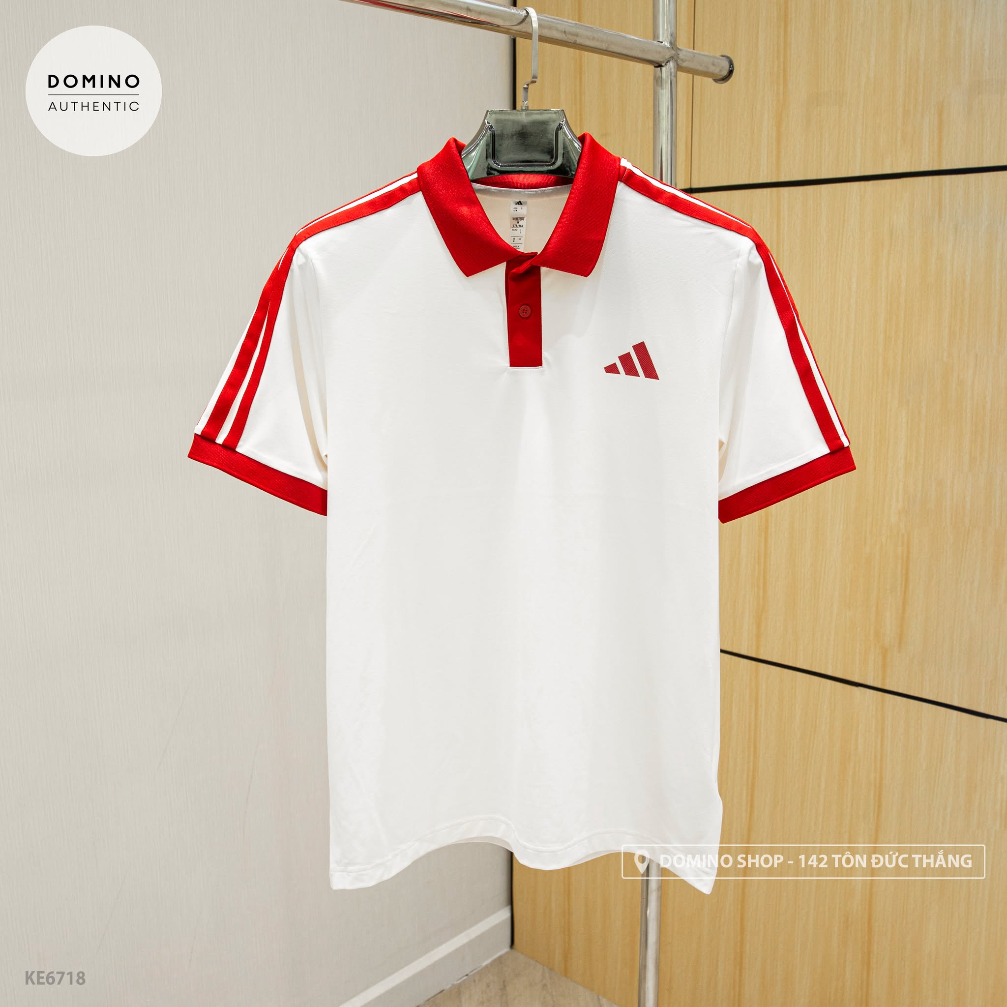 ADIDAS TENNIS CLASSICS POLO SHIRT - CHALK WHITE - KE6718