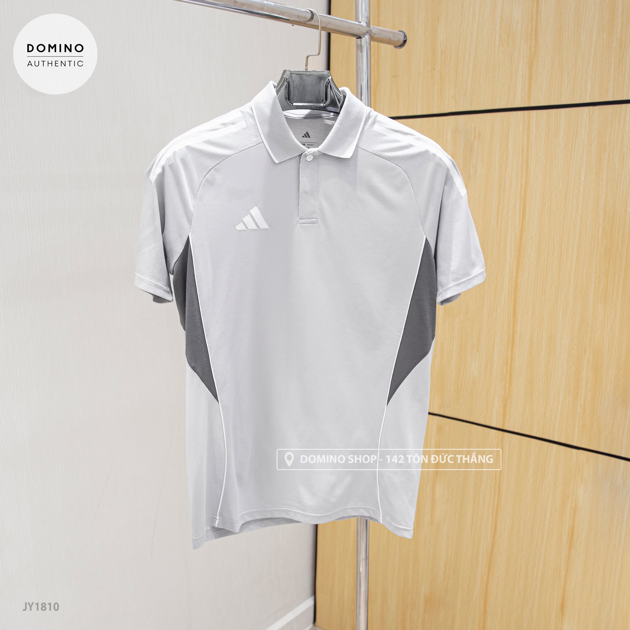 ADIDAS TIRO 25 MEN'S COMPETITION POLO 'GRAY' - JY1810