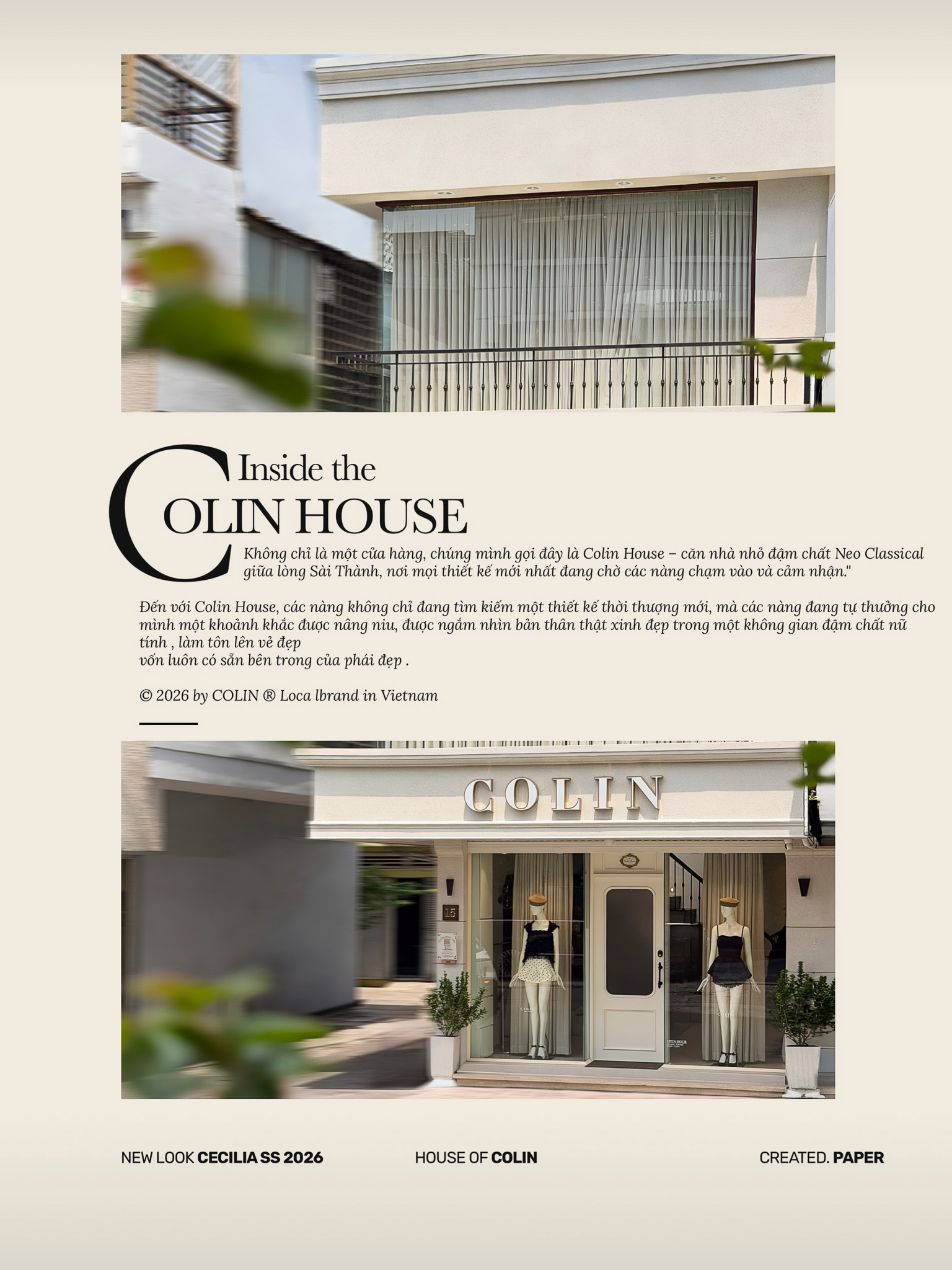 INSIDE THE COLIN HOUSE