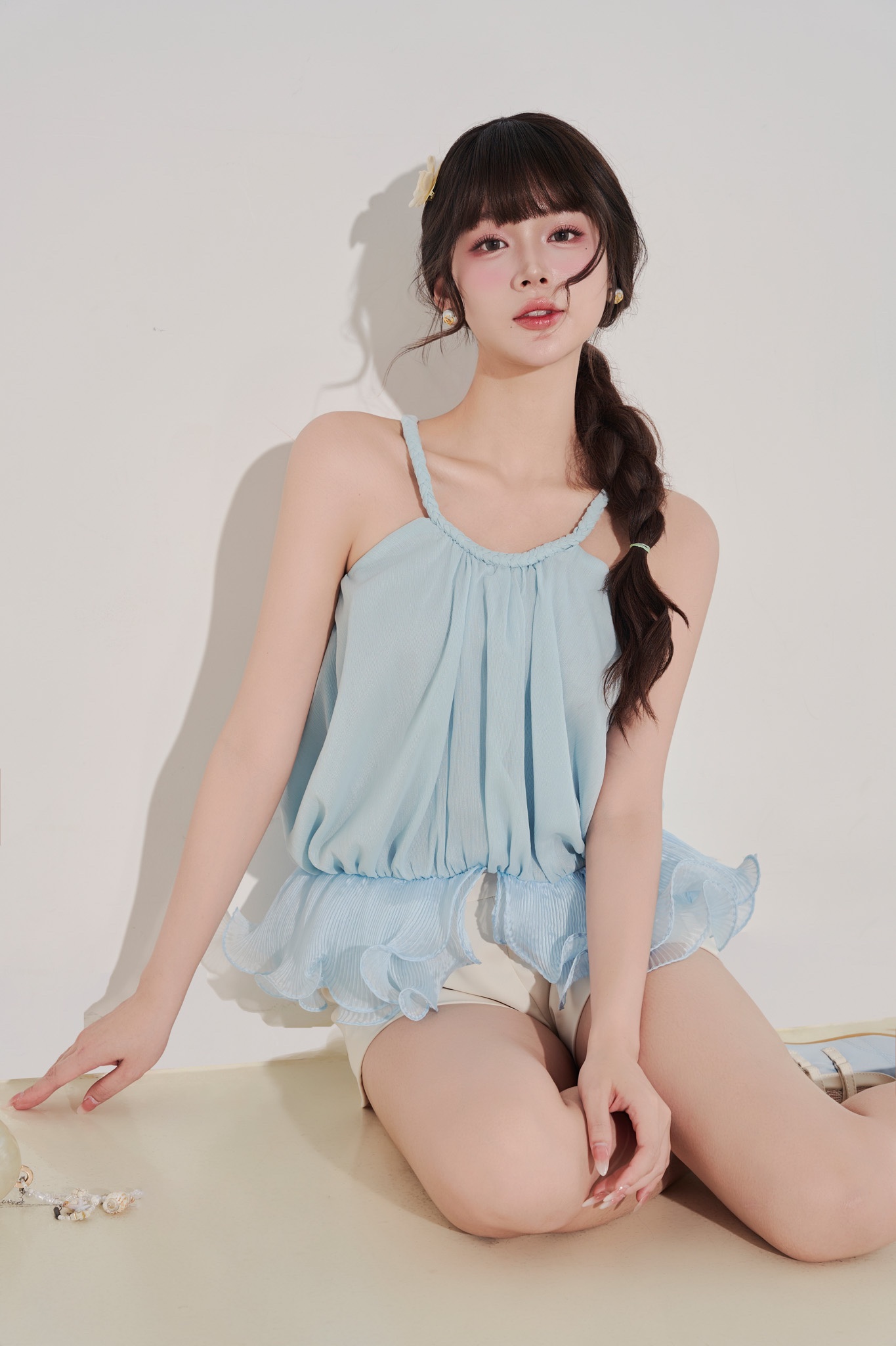ÁO YẾM ĐAN DÂY BÈO LOE
