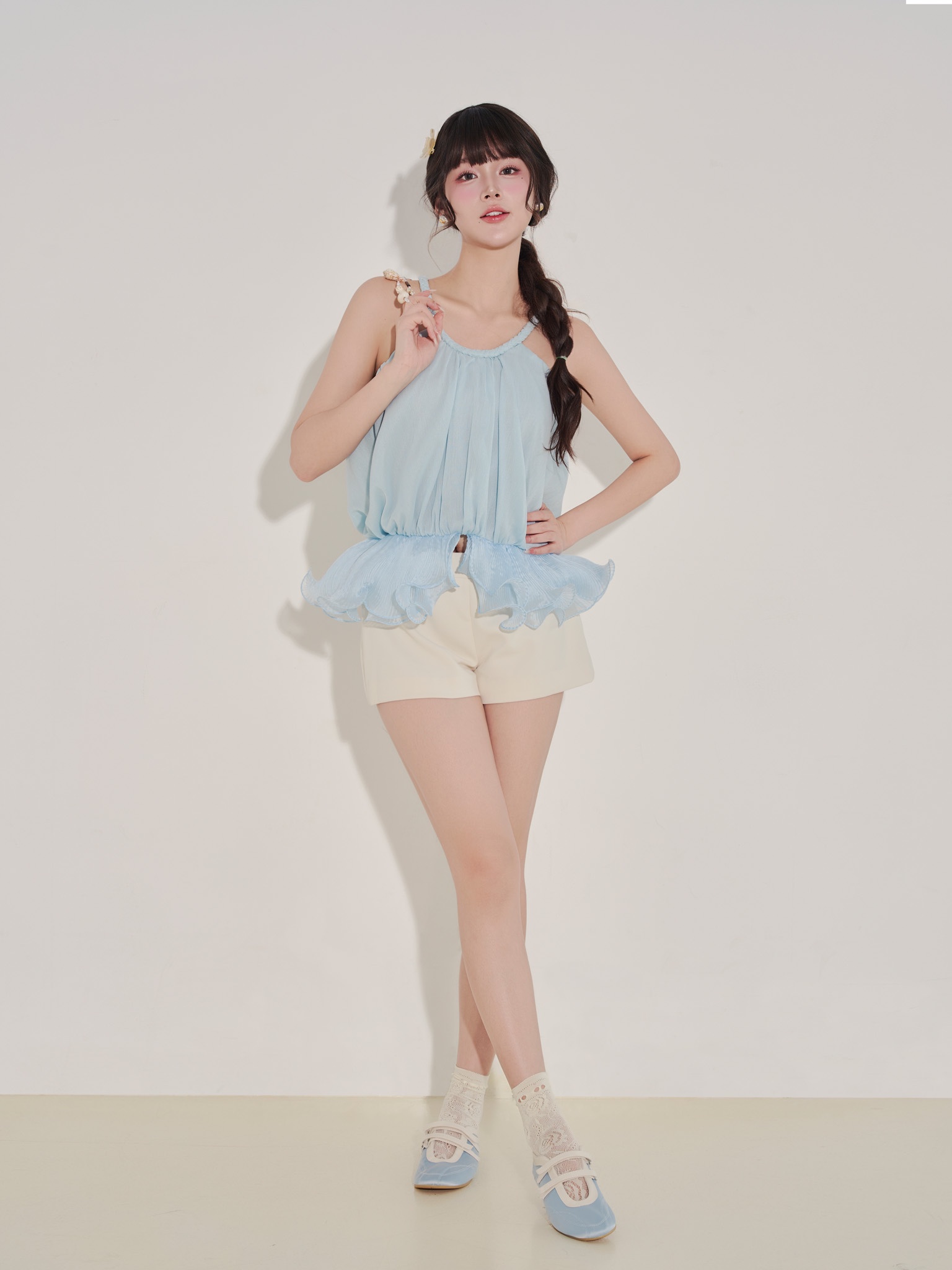 ÁO YẾM ĐAN DÂY BÈO LOE