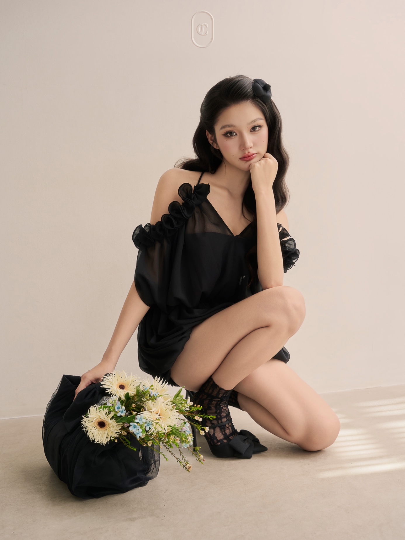 DAM VOAN XẾP RƠI VAI