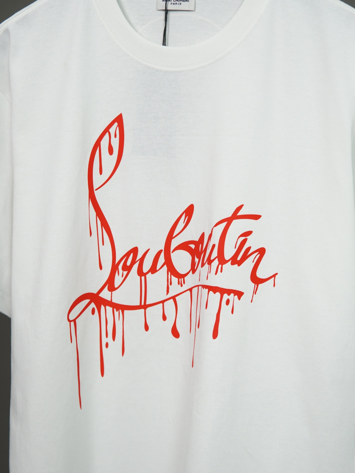 Christian louboutin shop logo t shirt