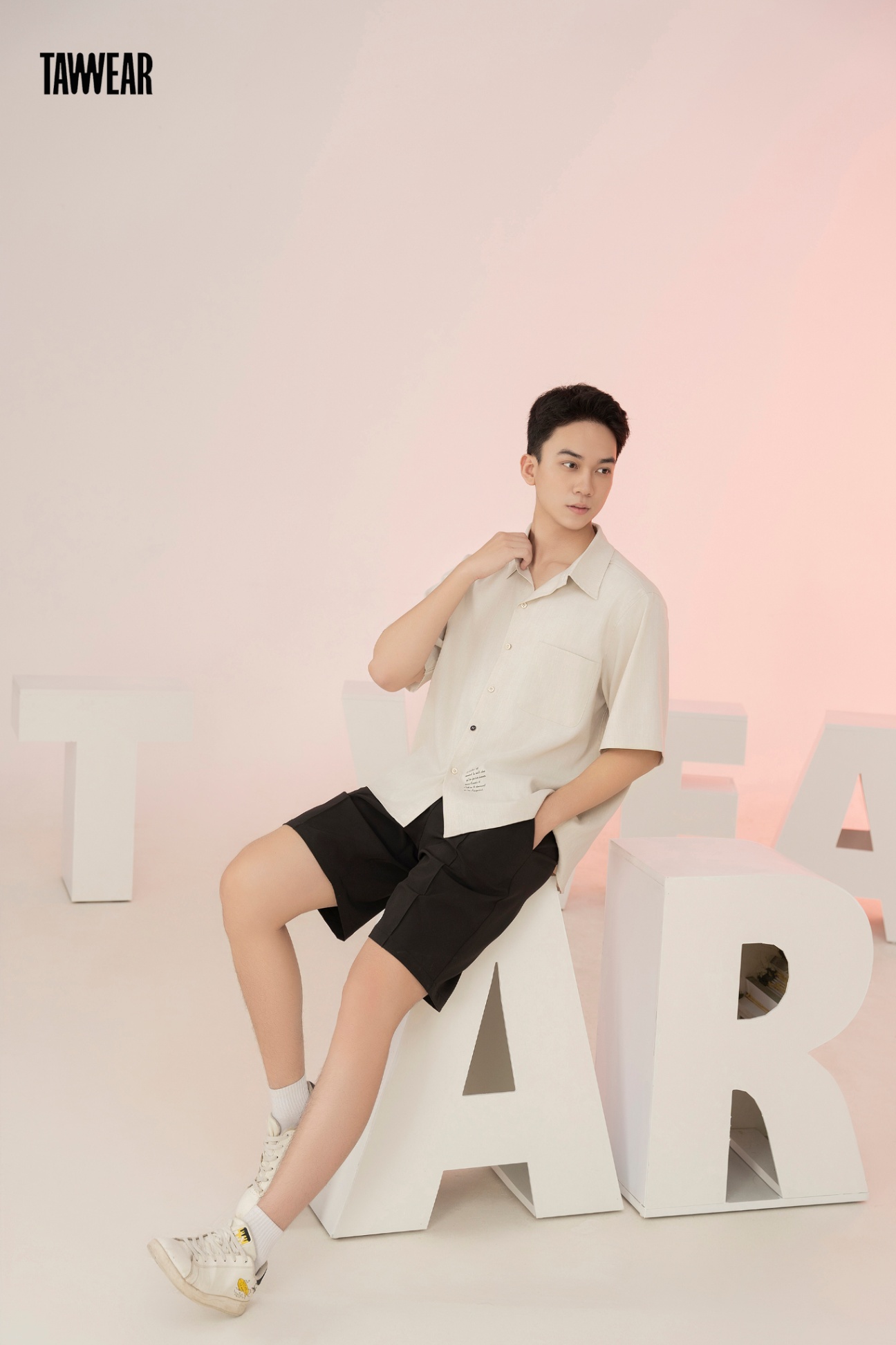 Áo Sơ Mi Nam Cộc Tay Đũi Mềm AS304