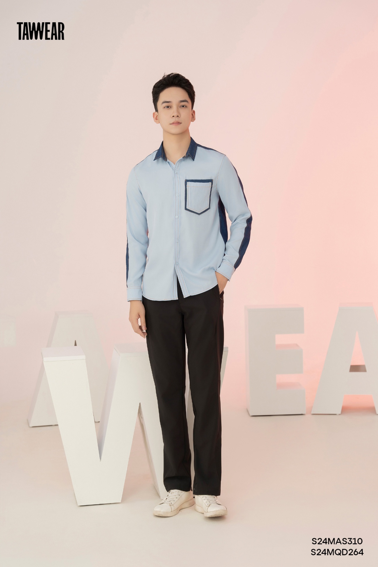 Quần Kaki Nam Dáng Ống Đứng QD264