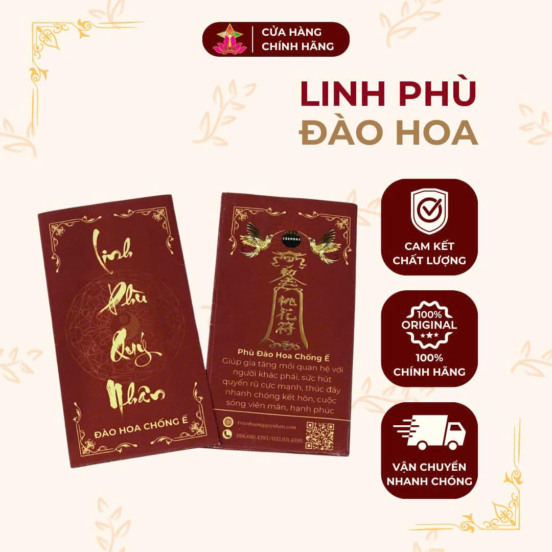 LINH PHÙ QUÝ NHÂN - ĐÀO HOA CHỐNG Ế