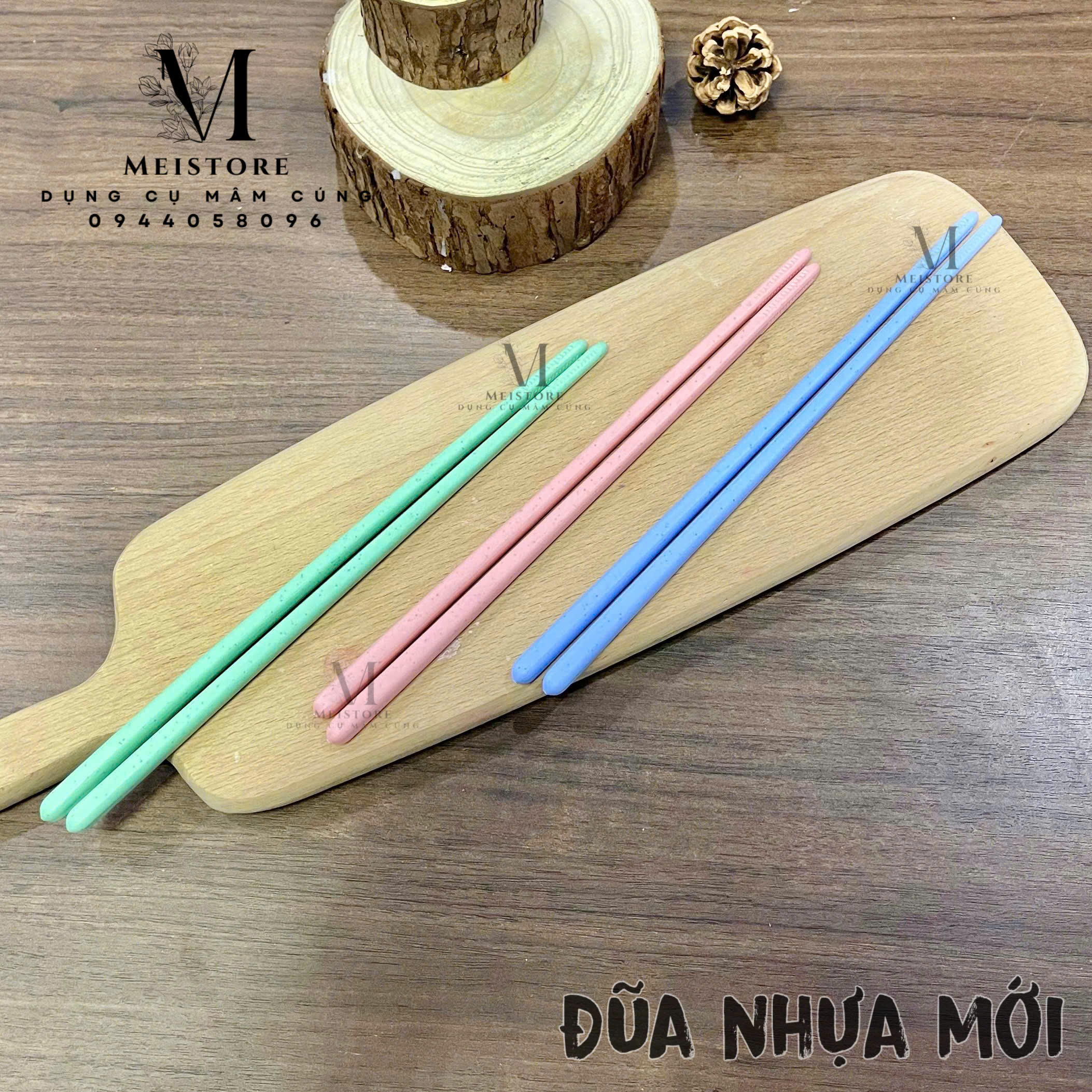 Đũa nhựa loại mới