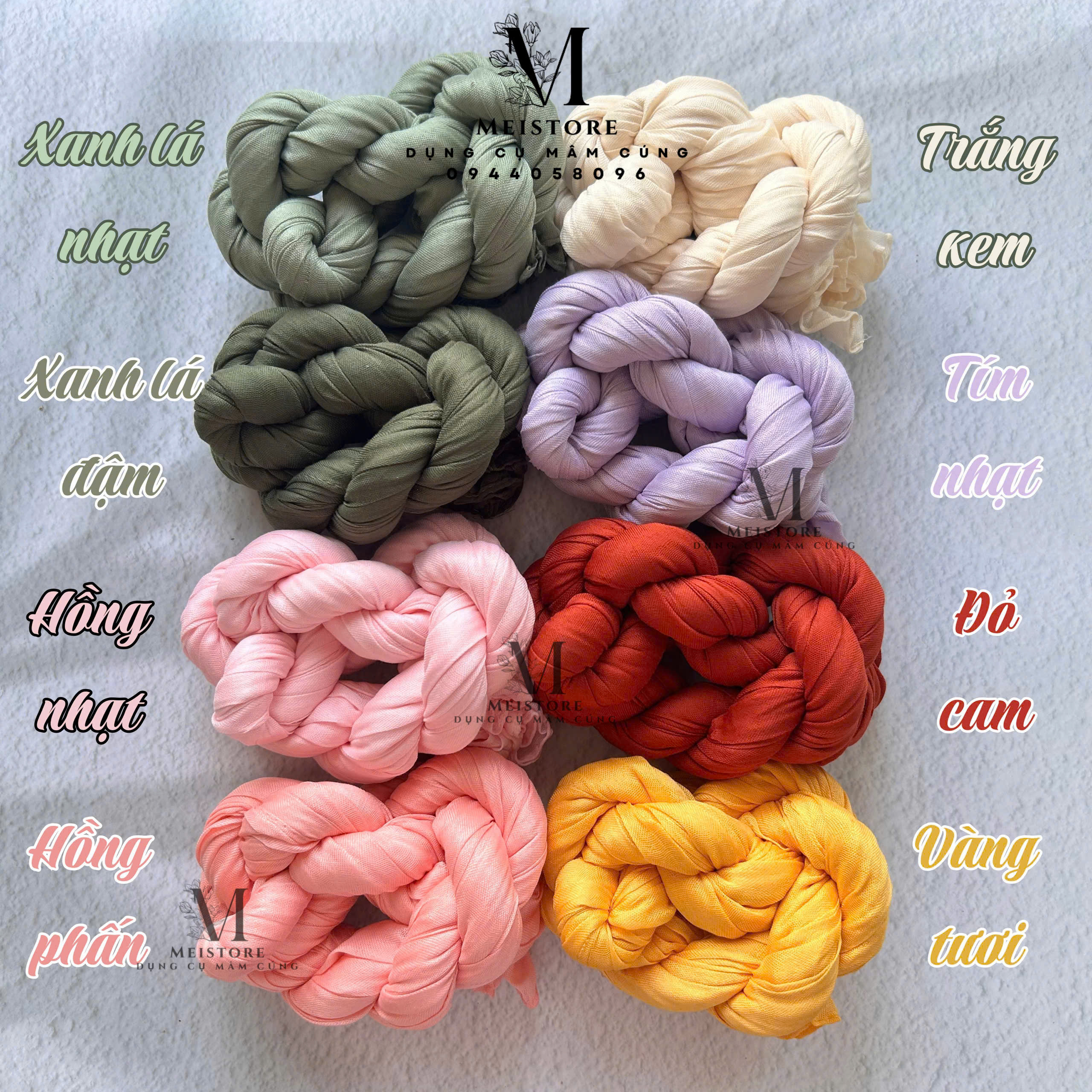 Khăn Voan trang trí mâm cúng Luxury - 3m*0,6m