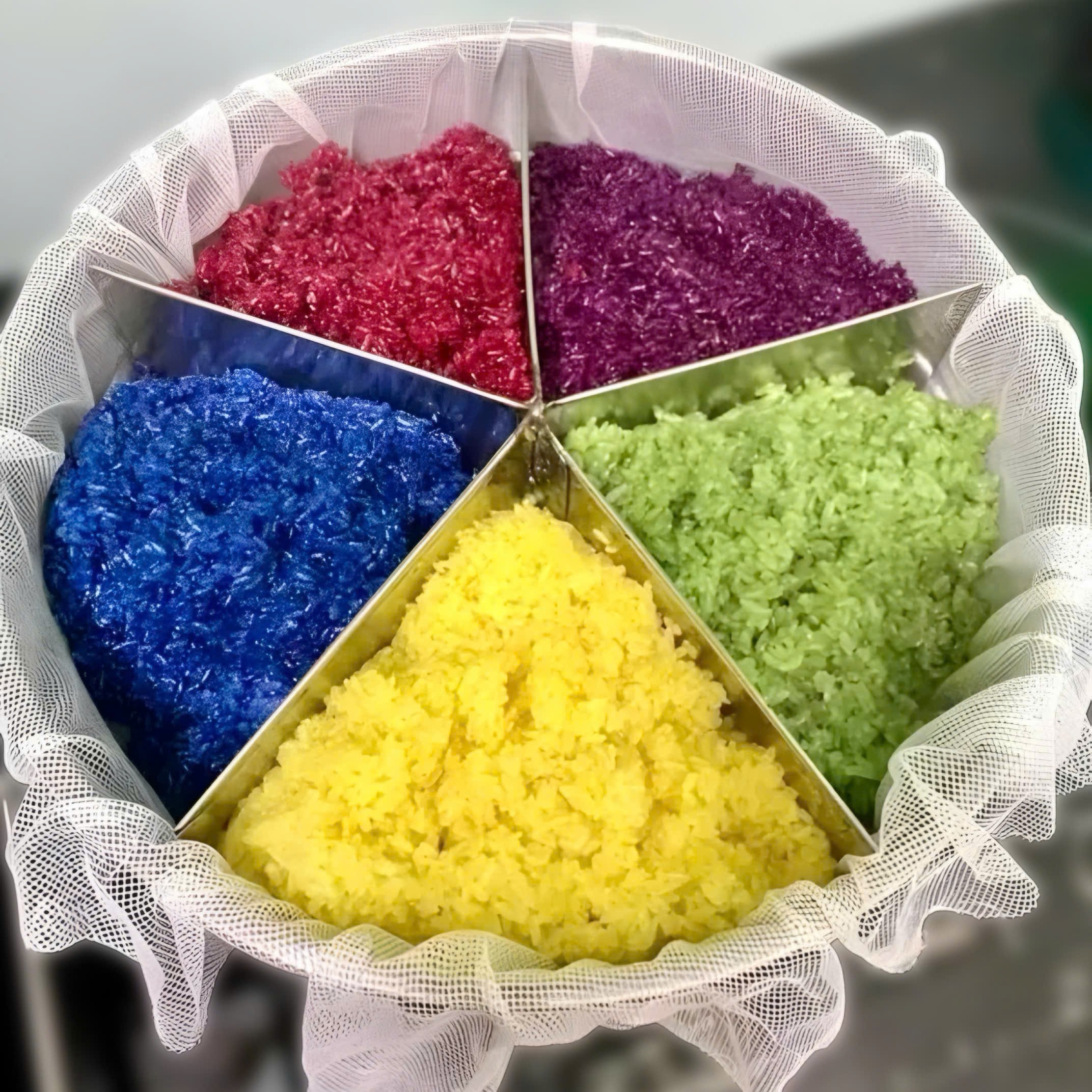 Khăn đồ xôi ngon, loại lưới cotton dai bền bo 4 cạnh