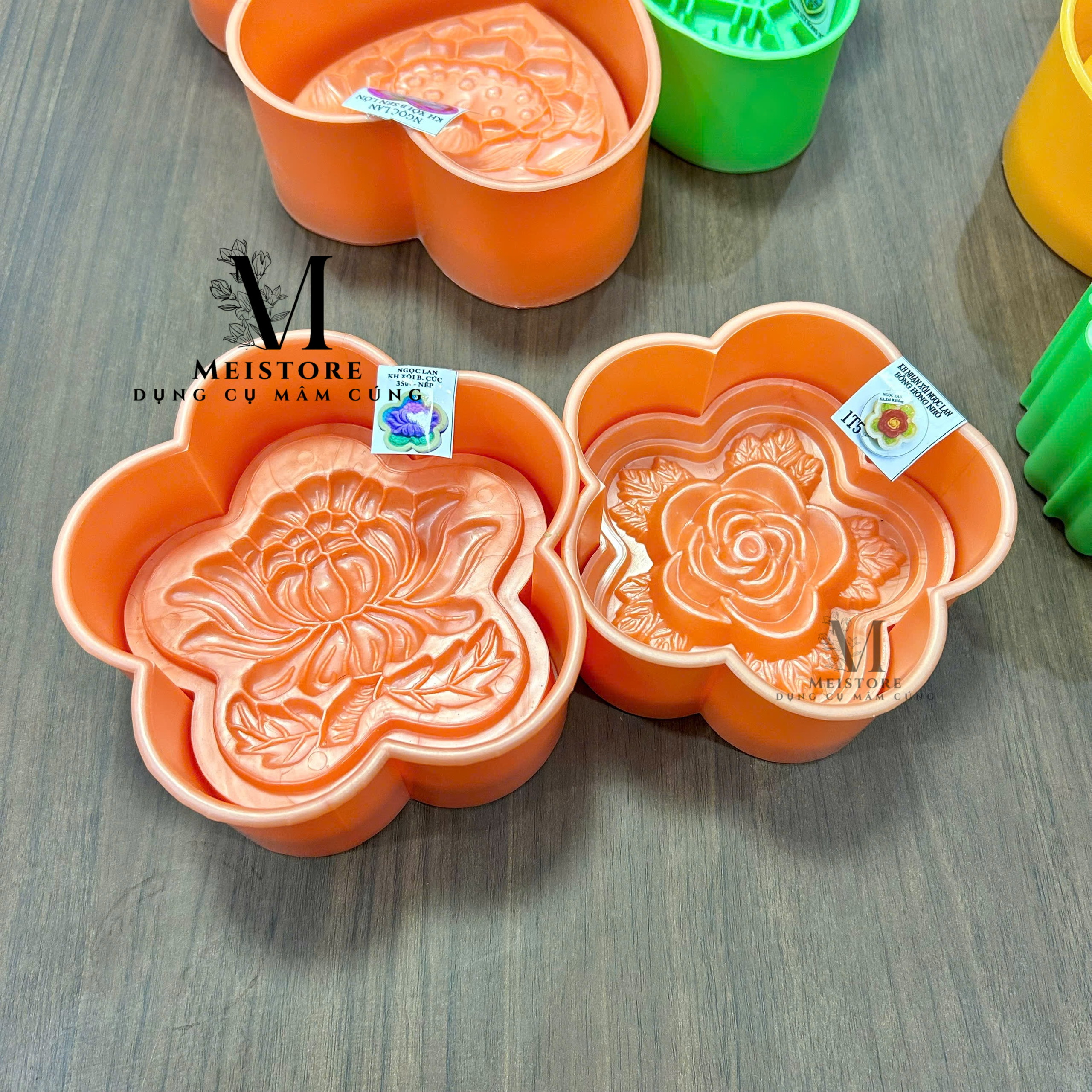Khuôn xôi hoa 5 cánh ấn xôi