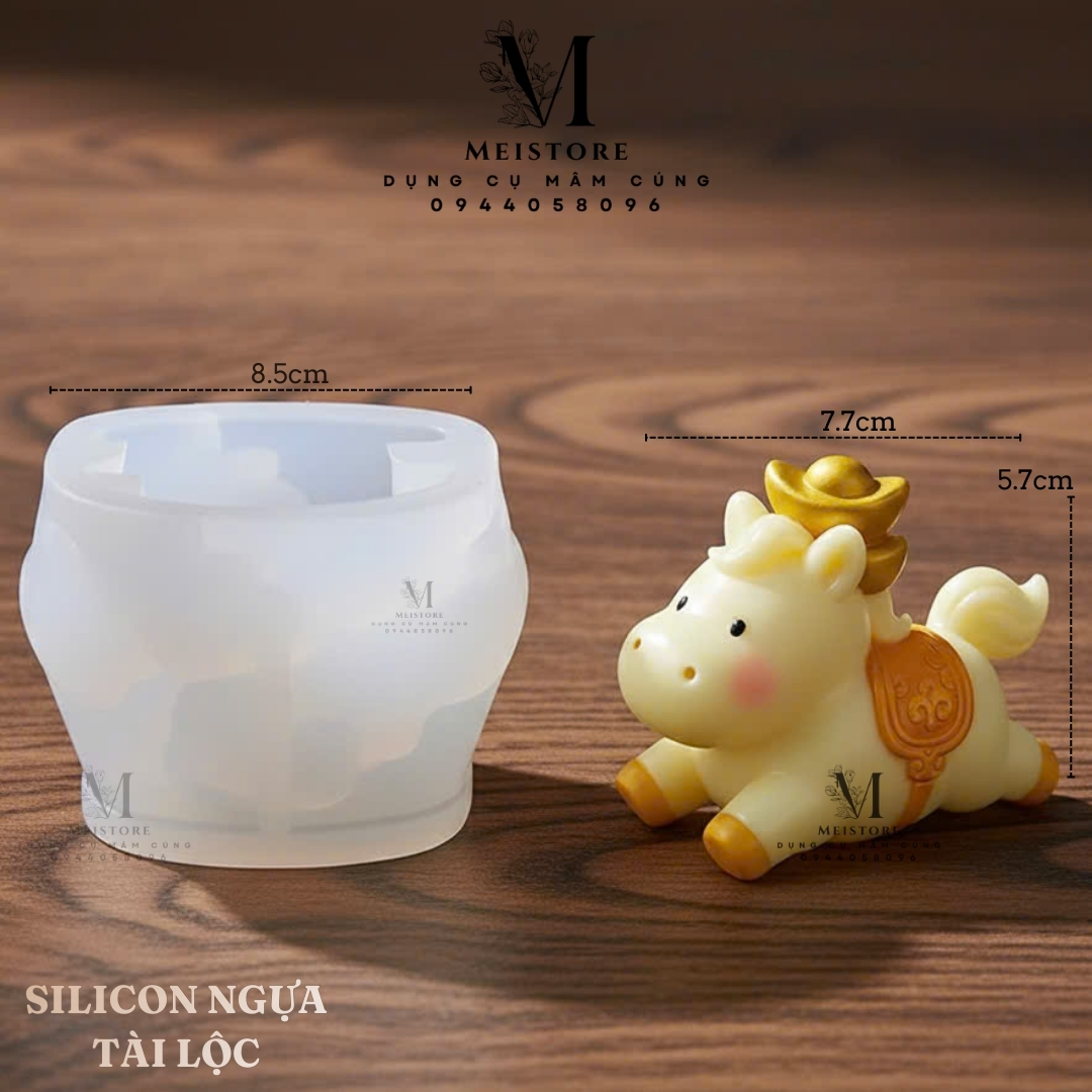 Silicon 4D Ngựa tài lộc