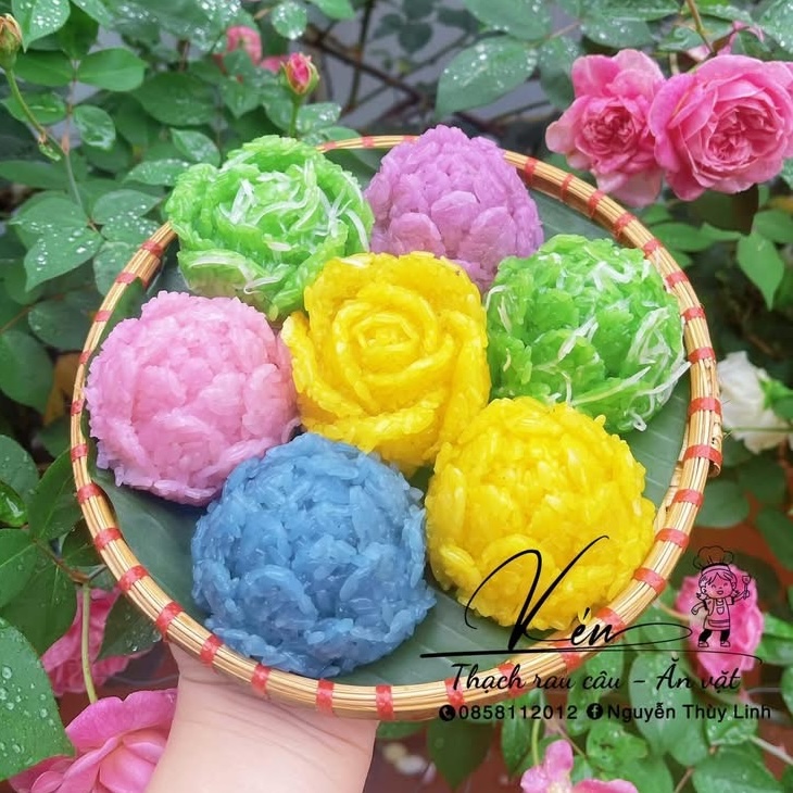 Silicon búp sen ấn xôi, thạch