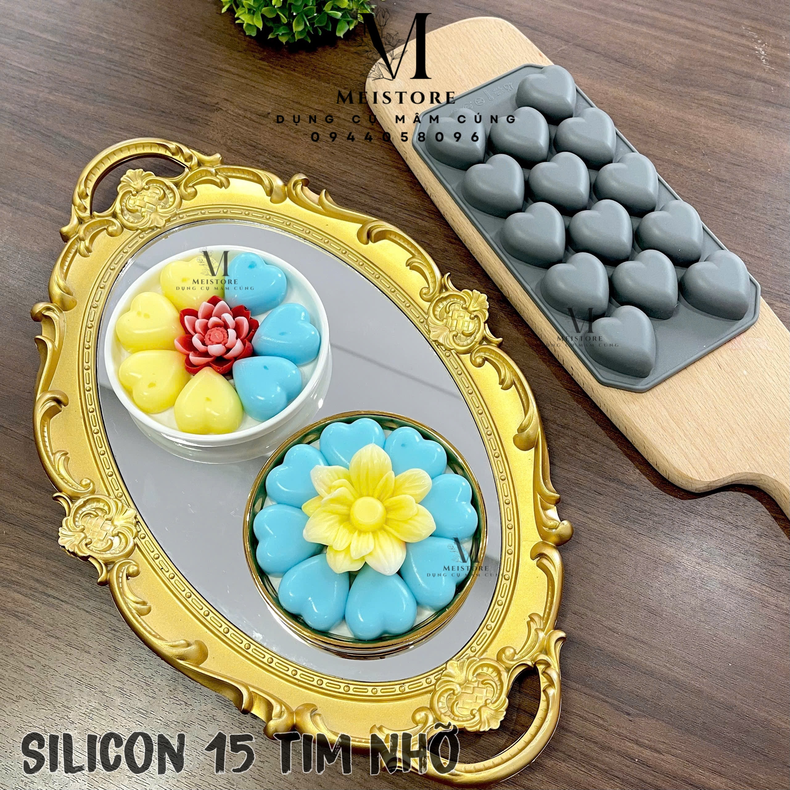 Silicon vỉ 14 tim mới