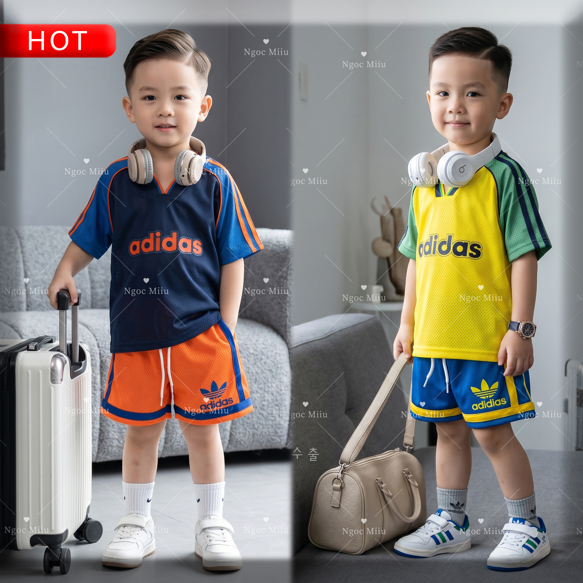 Bộ thể thao Adidas 4 màu