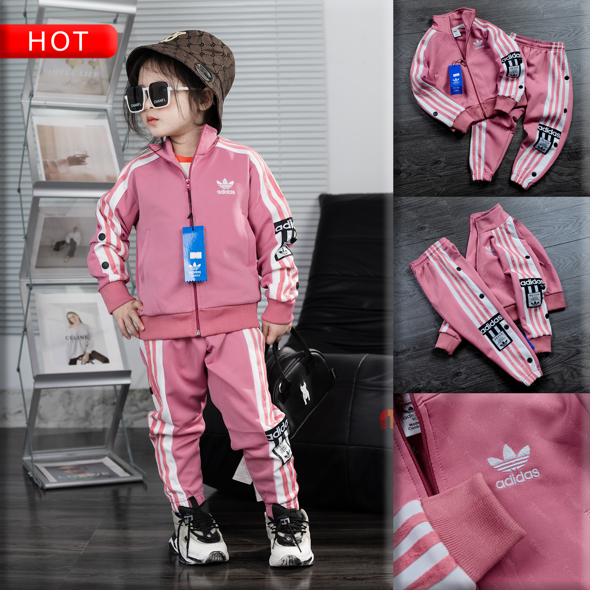 Bộ Poly Adidas 3 màu